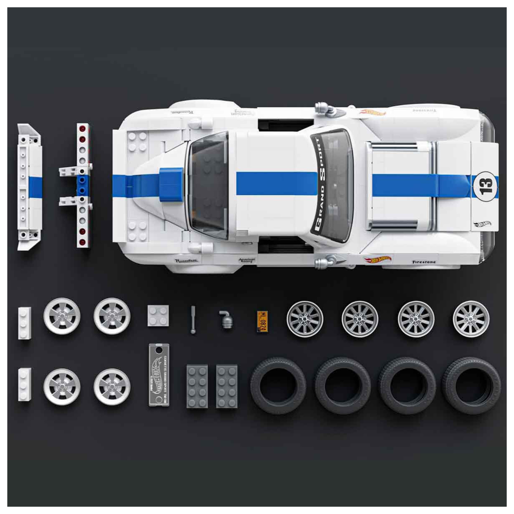 Hot Wheels Elite Serisi -Corvette Grand Sport - Görsel 4