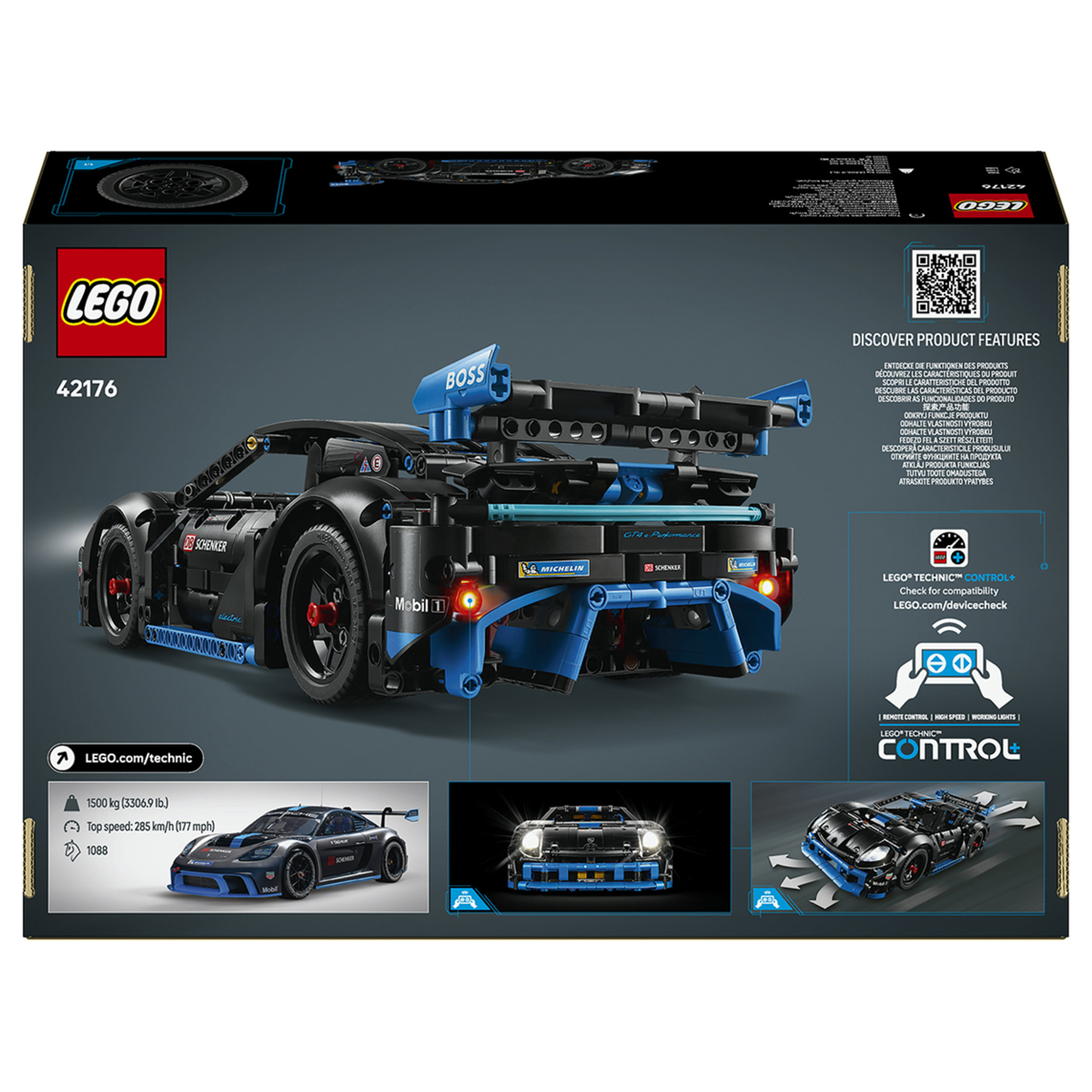 Lego Technic 42176 Porsche GT4 E-Performance Yarış Arabası - Görsel 2