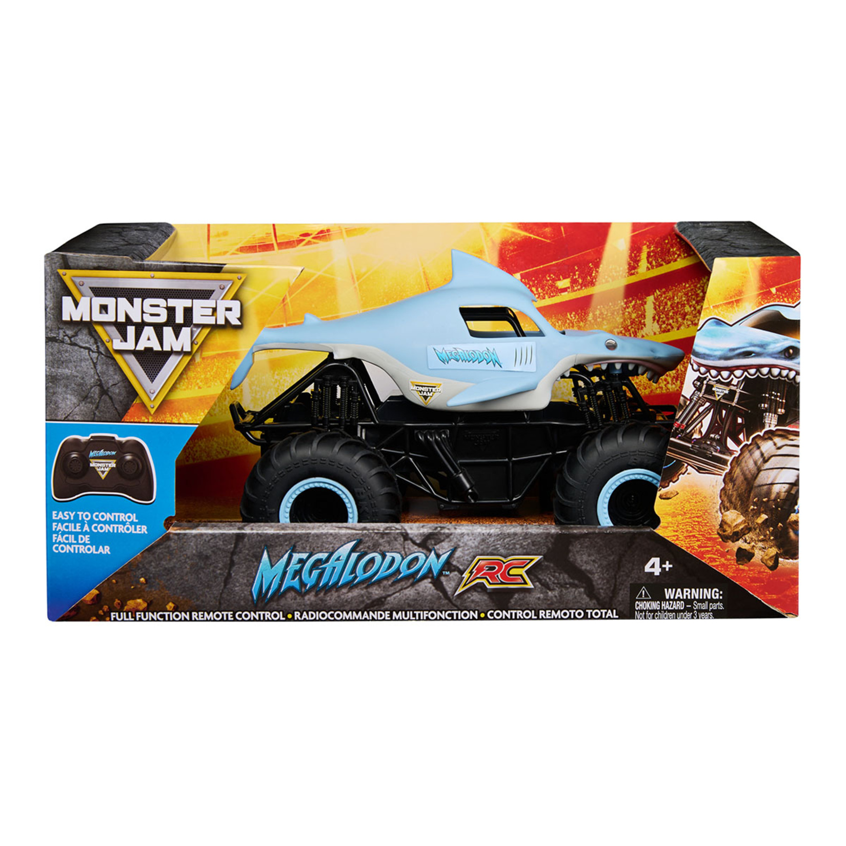 Monster Jam Uzaktan Kumandalı 1:24 Megaladon - Görsel 1