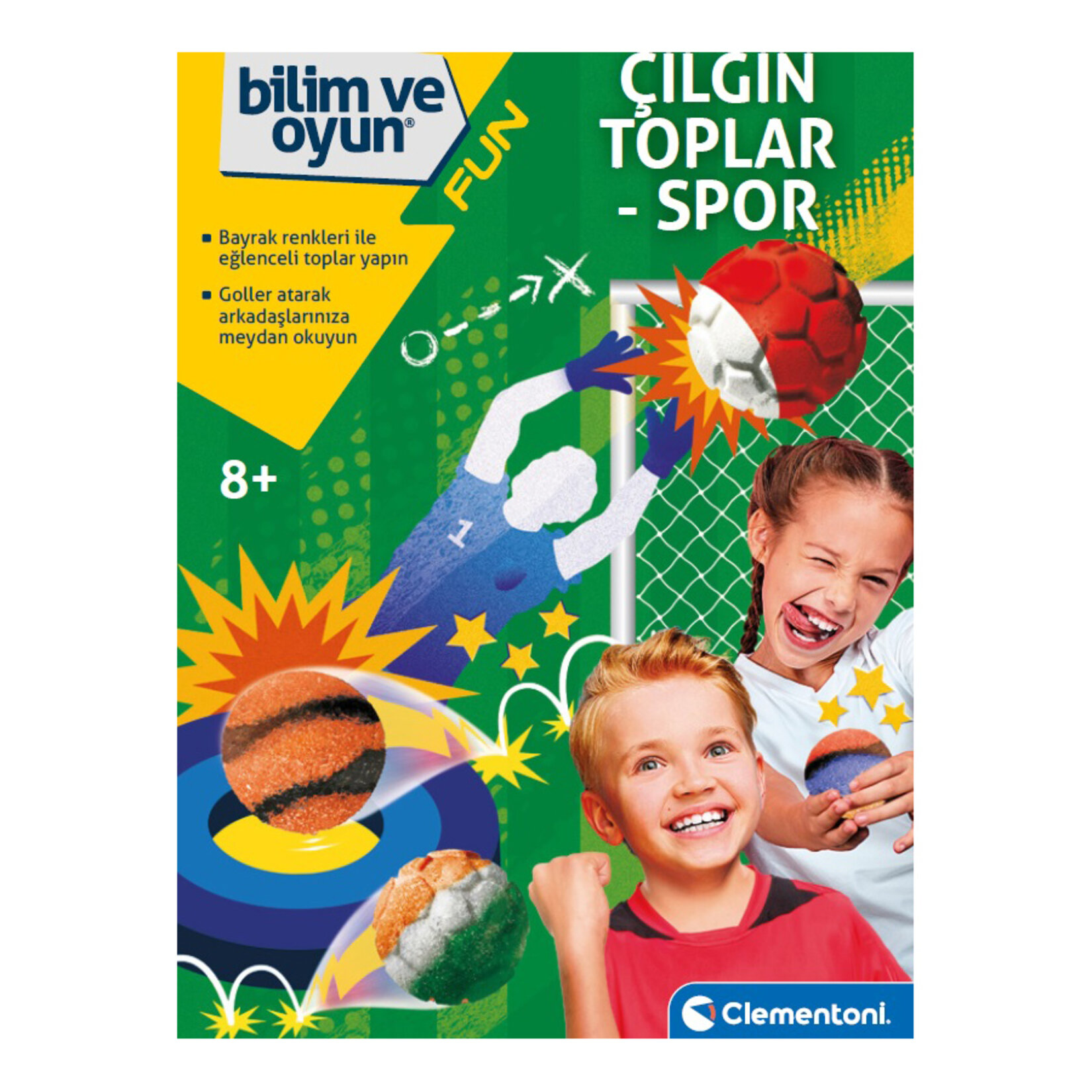 Clementoni Bilim ve Oyun - Çılgın Toplar - Spor - Görsel 1