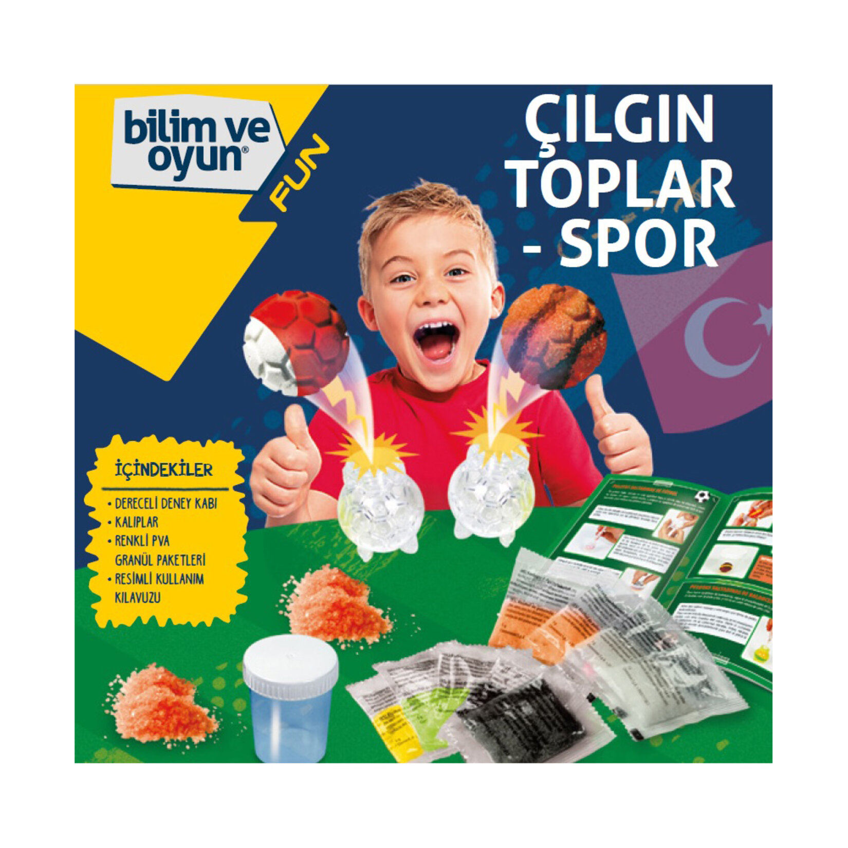 Clementoni Bilim ve Oyun - Çılgın Toplar - Spor - Görsel 2