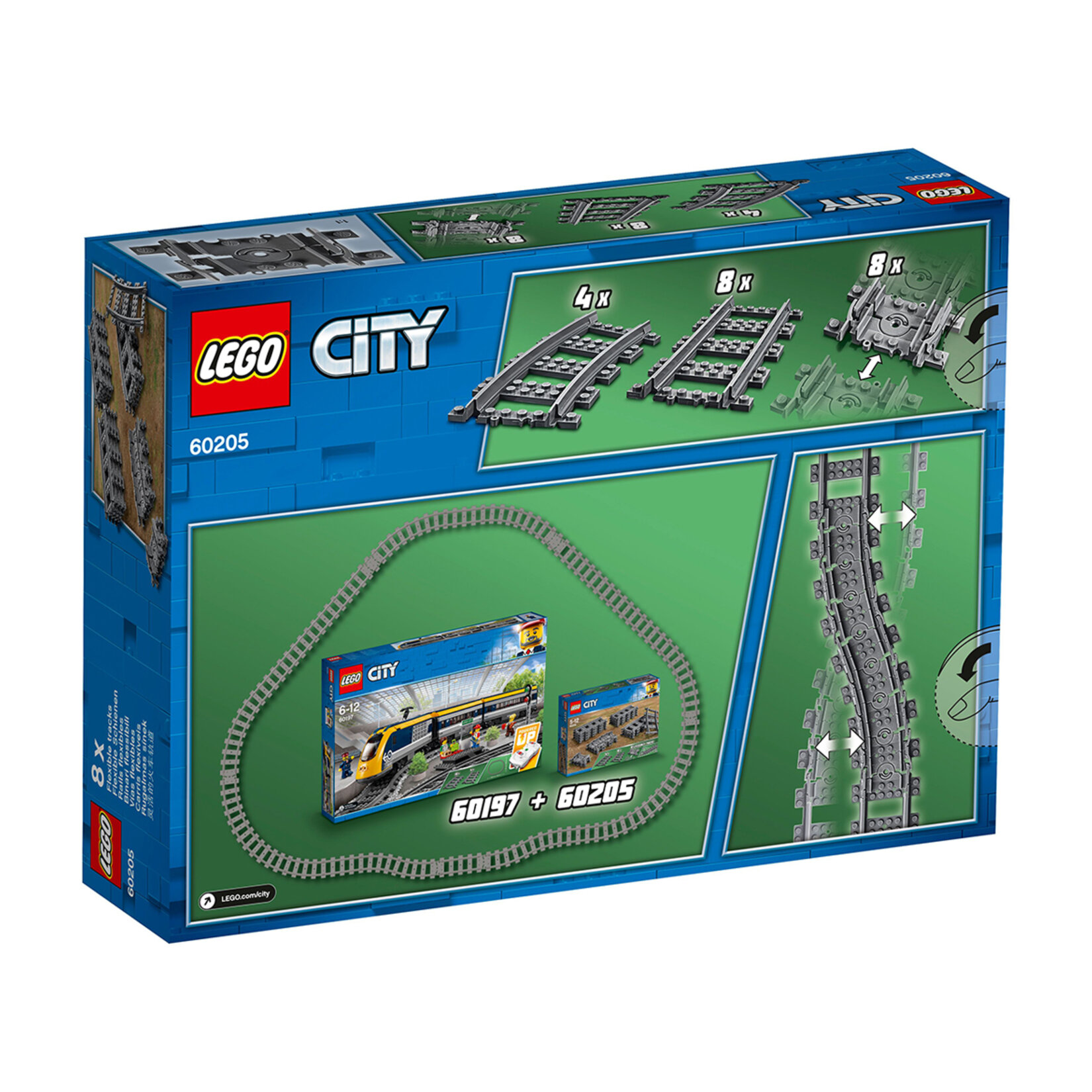 Lego City 60205 Raylar 5-12 Yaş 20 Parça - Görsel 2