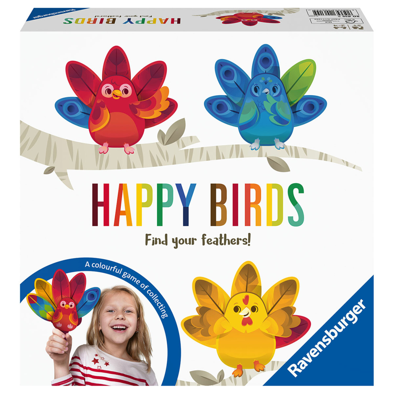 Ravensburger Happy Birds Kutu Oyunu - Görsel 1