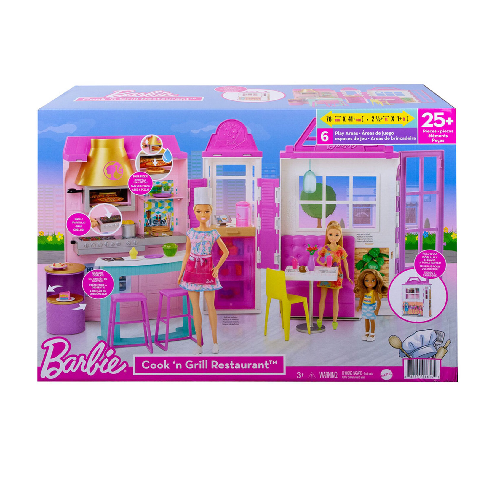 Barbie'nin Muhteşem Restoranı Oyun Seti - Görsel 1