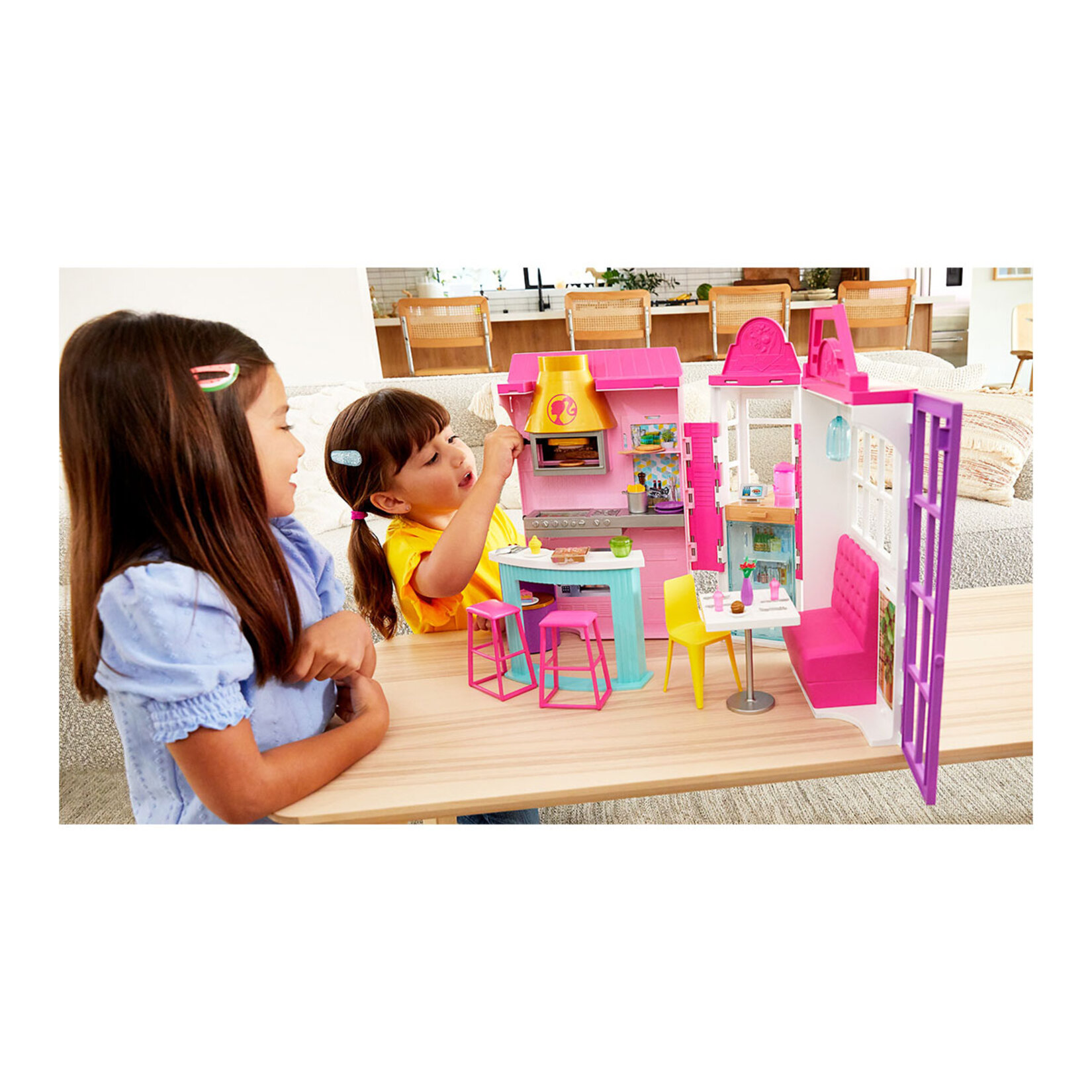 Barbie'nin Muhteşem Restoranı Oyun Seti - Görsel 4