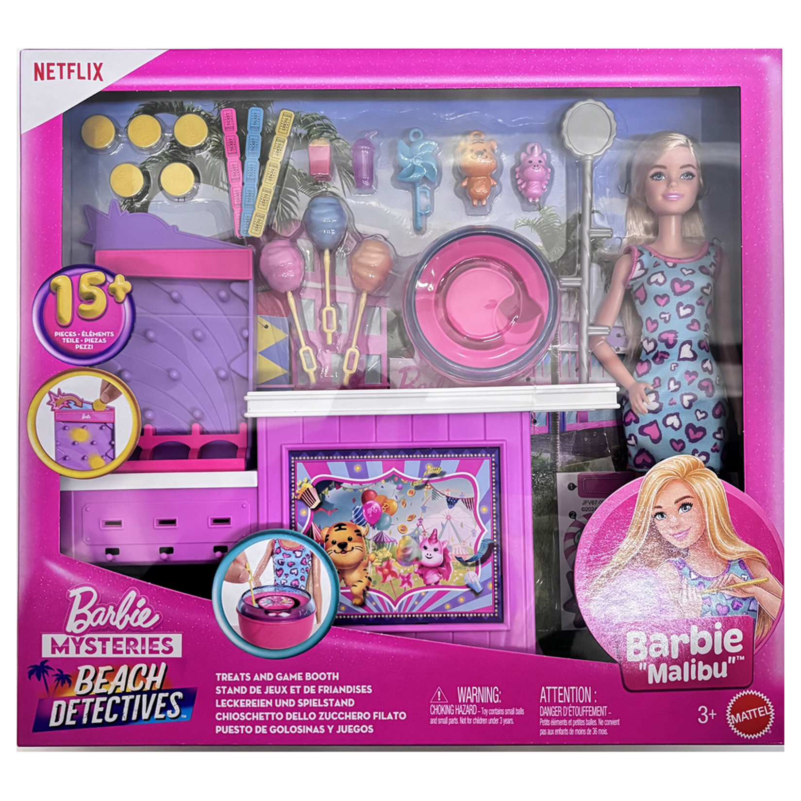 Barbie Mysteries Beach Detectives Bebek Oyun Seti - Görsel 1