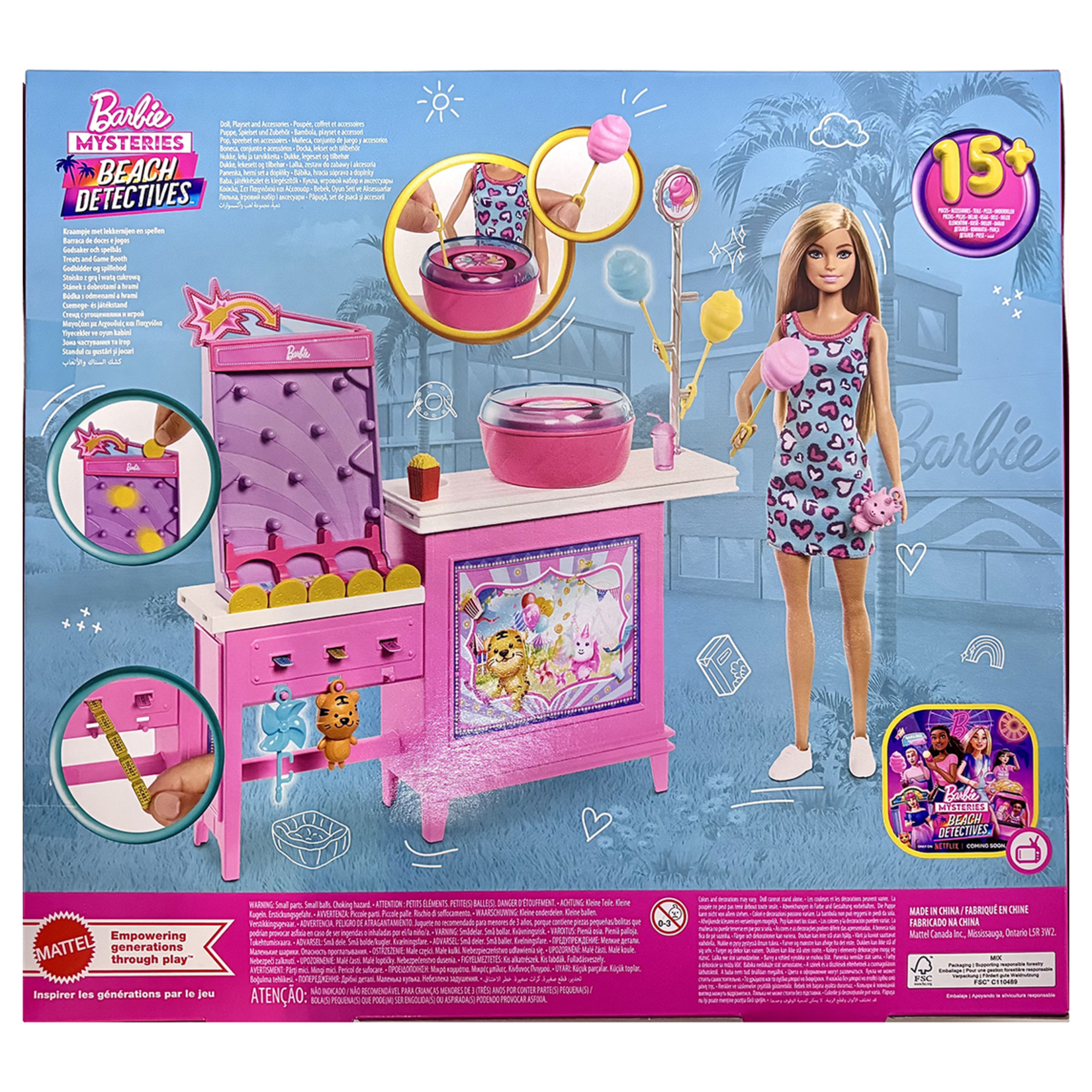 Barbie Mysteries Beach Detectives Bebek Oyun Seti - Görsel 2