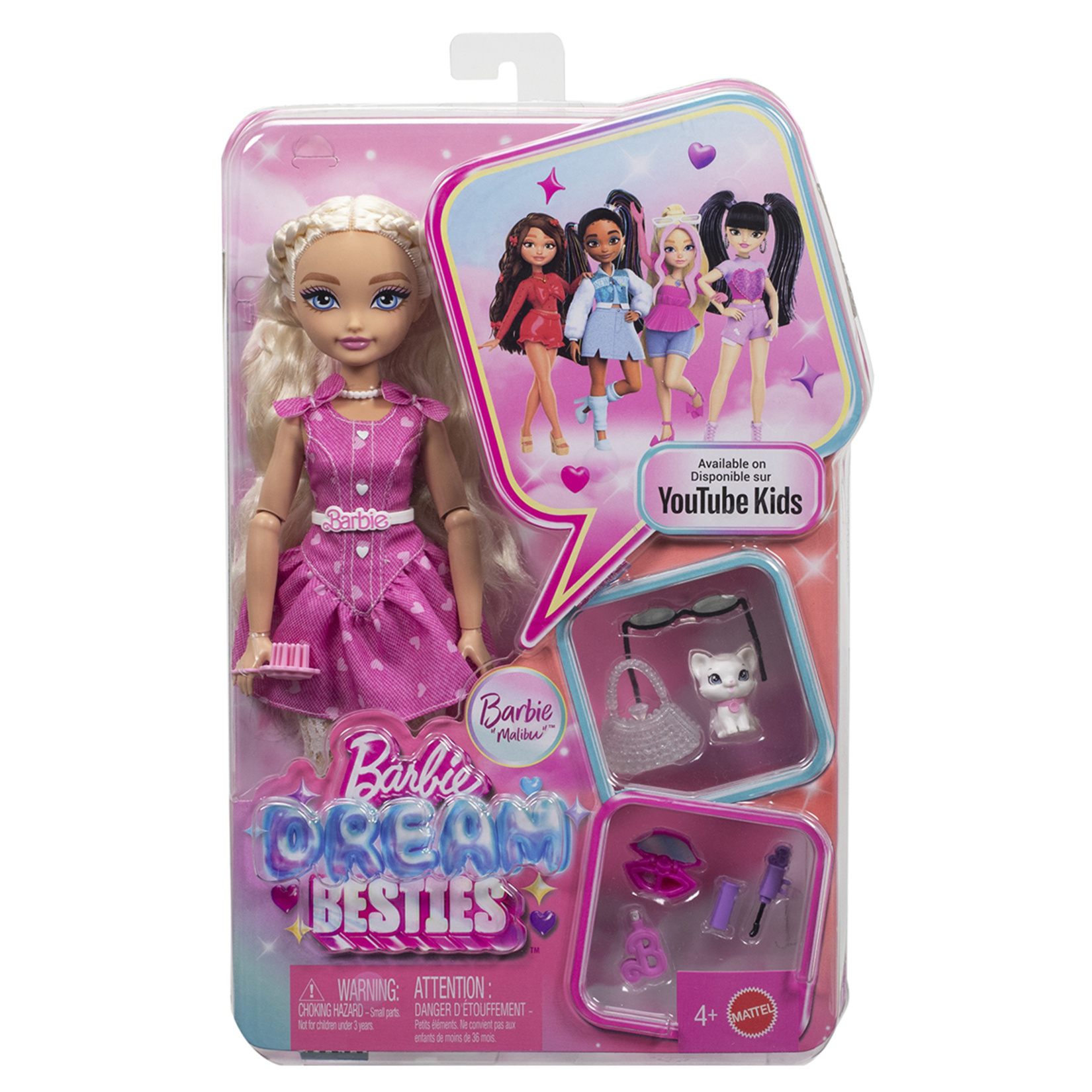 Barbie Dream Besties Malibu ve Aksesuarları