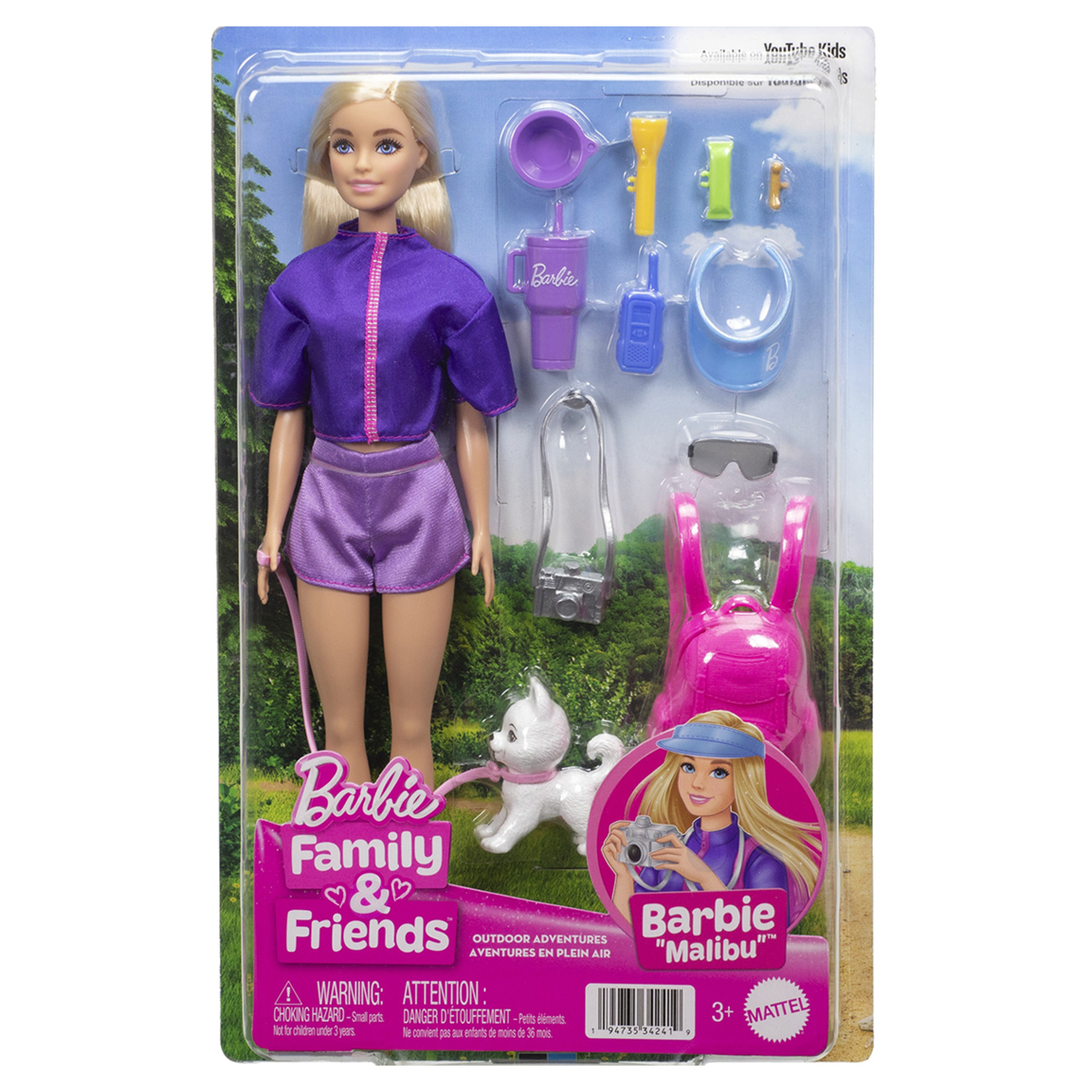 Barbie Malibu Bebek ve Aksesuarlar