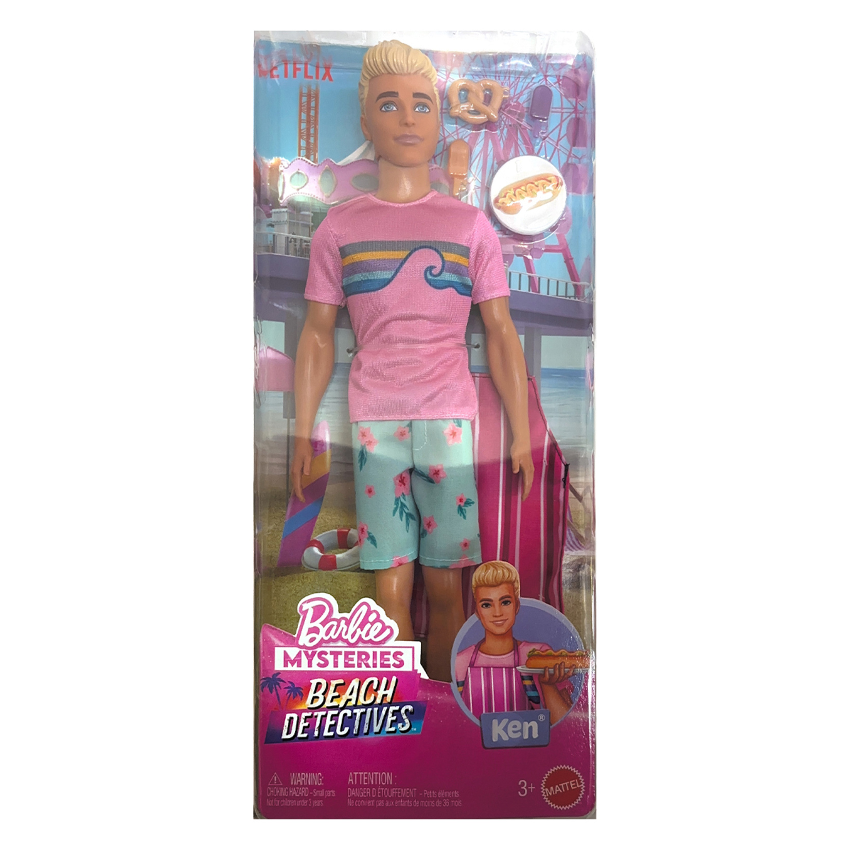 Barbie Ken Mysteries Beach Detectives Bebek