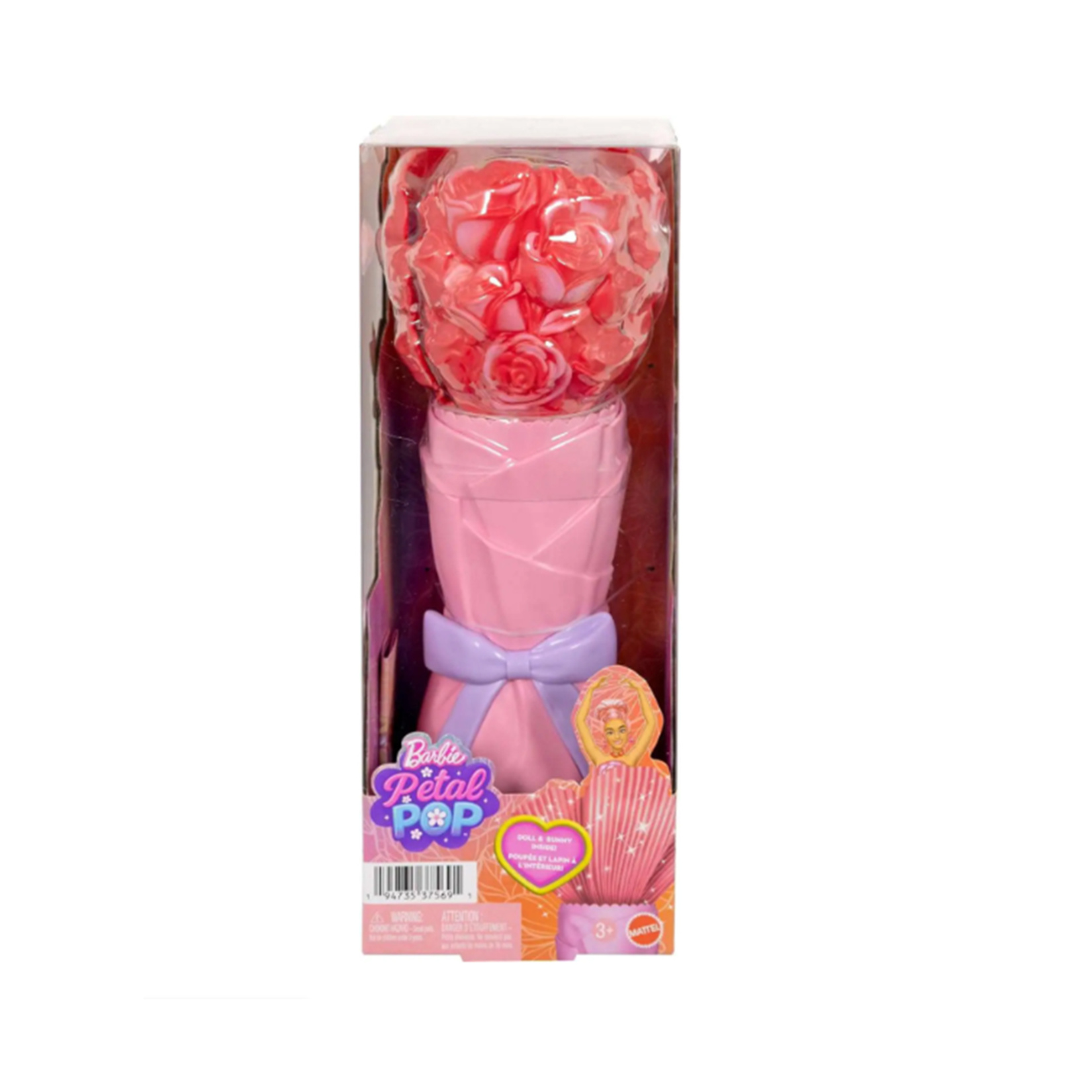 Barbie Petal Pop Kırmızı Gül - Görsel 1