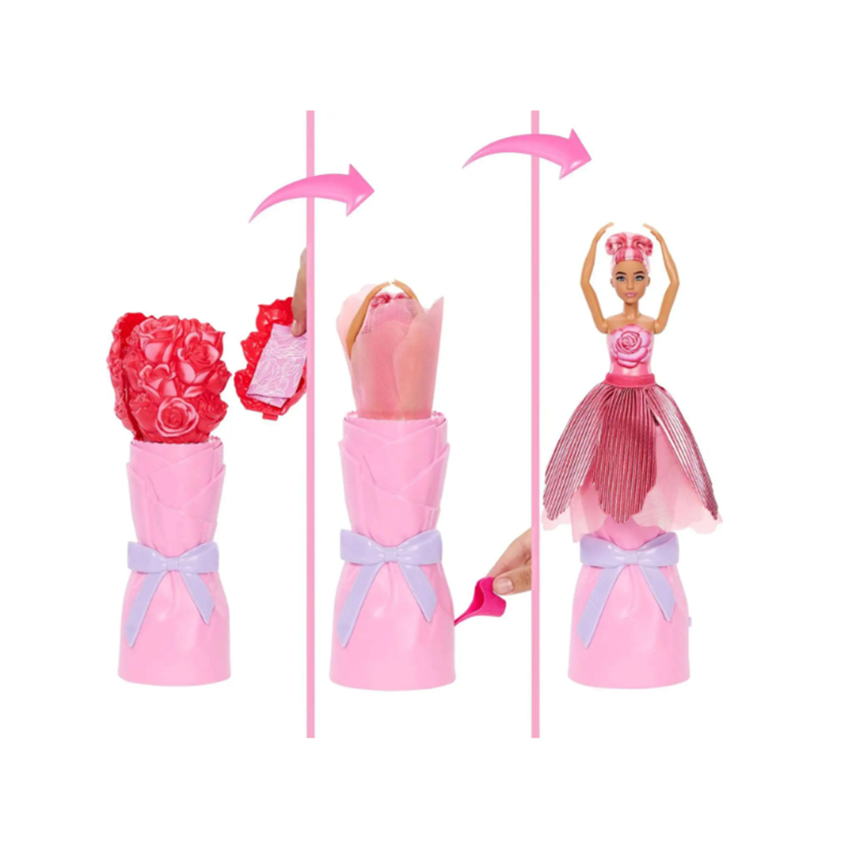 Barbie Petal Pop Kırmızı Gül - Görsel 2