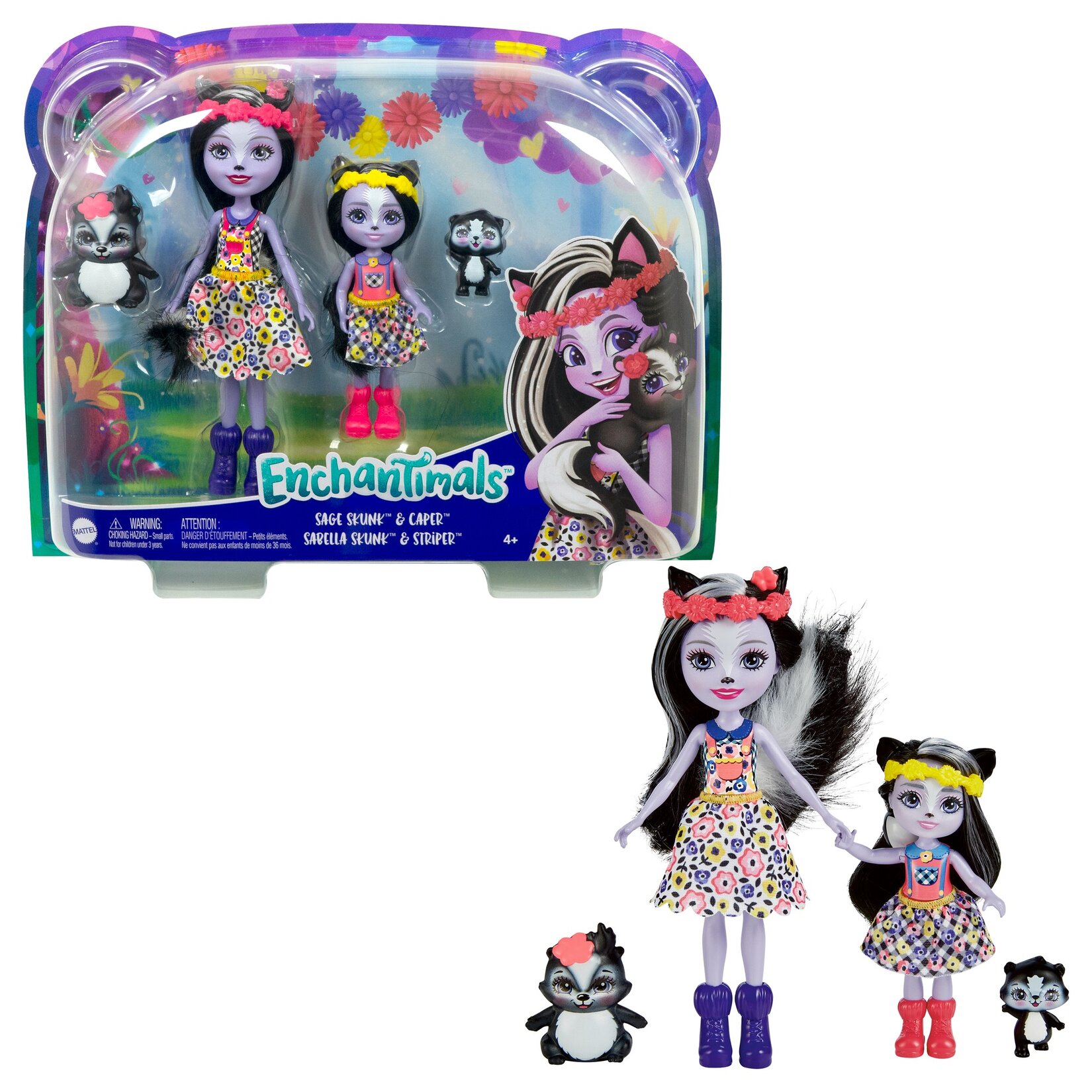 Enchantimals Kız Kardeş Bebekler Serisi - Görsel 4