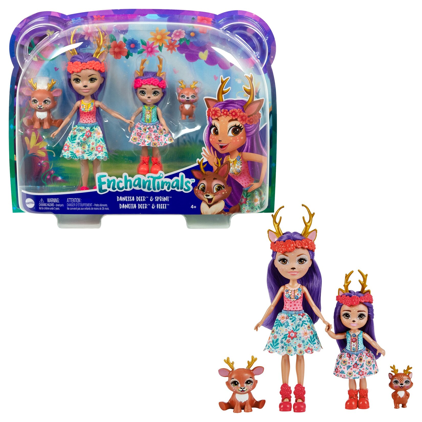 Enchantimals Kız Kardeş Bebekler Serisi - Görsel 2