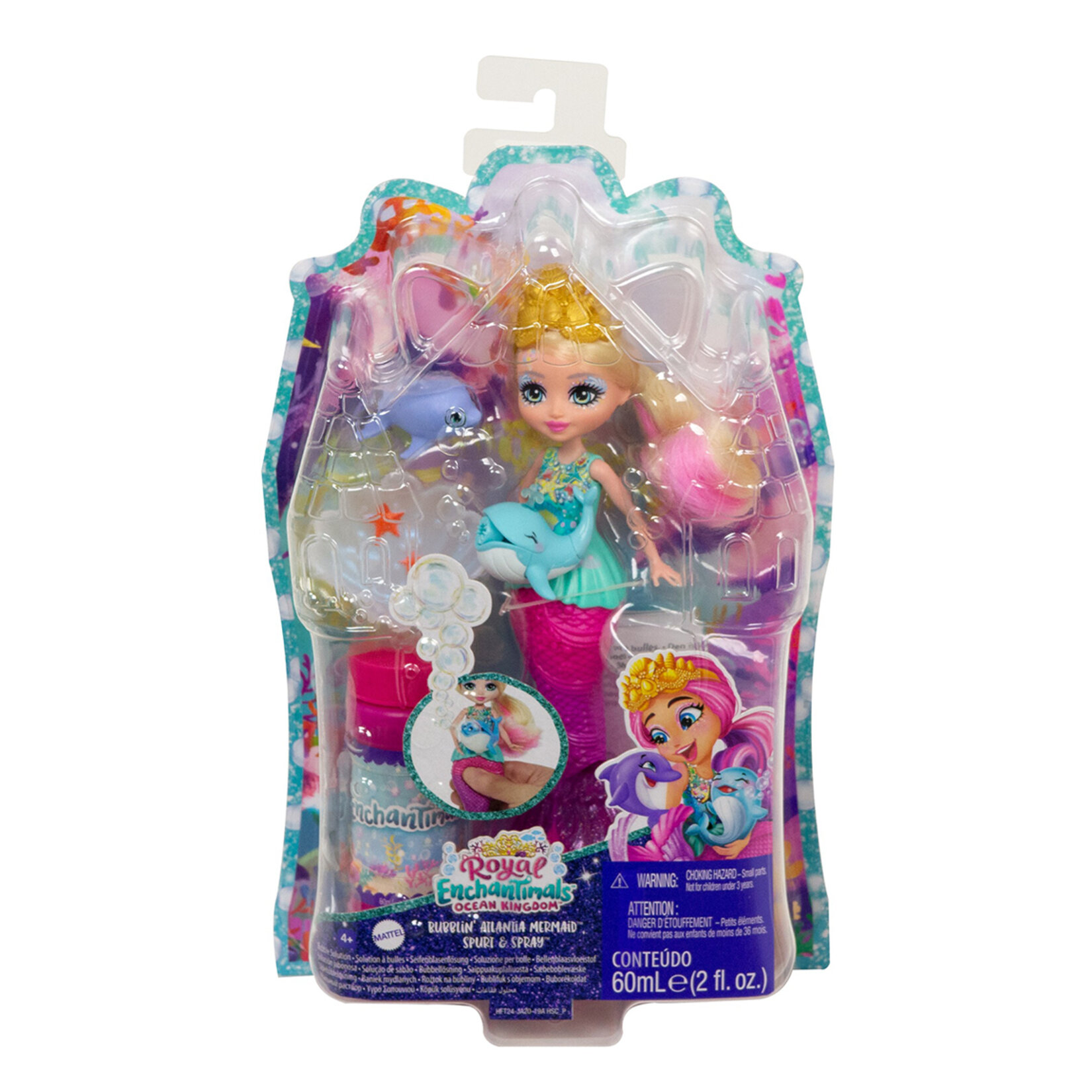 Enchantimals Okyanus Krallığı Baloncuk Deniz Kızı - Görsel 1