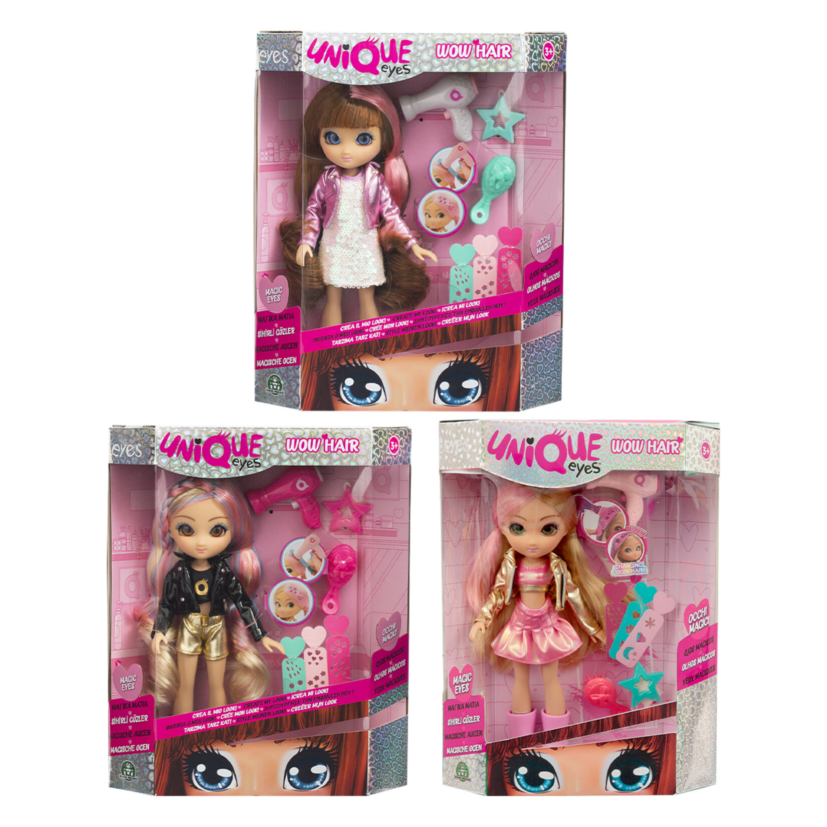 Giochi Preziosi Unique Eyes Harika Saçlar - Görsel 2