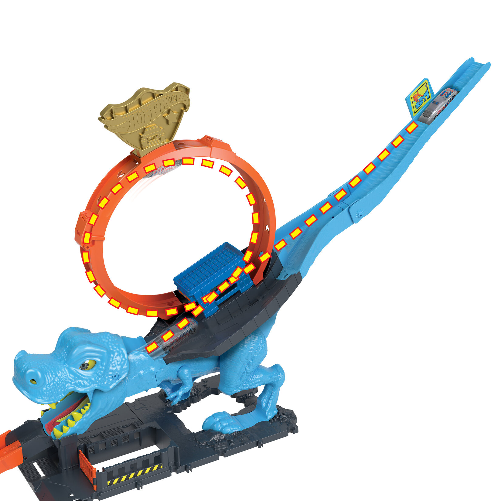 Hot Wheels Dinozor İle Mücadele Oyun Seti - Görsel 4