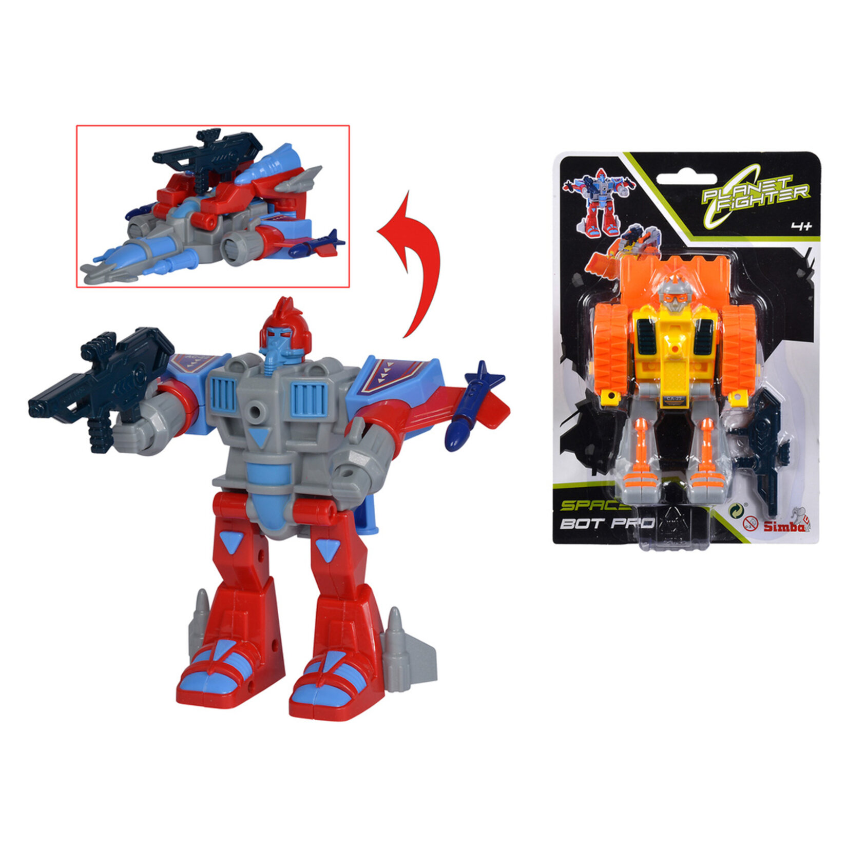 Simba Dönüşebilir Robot