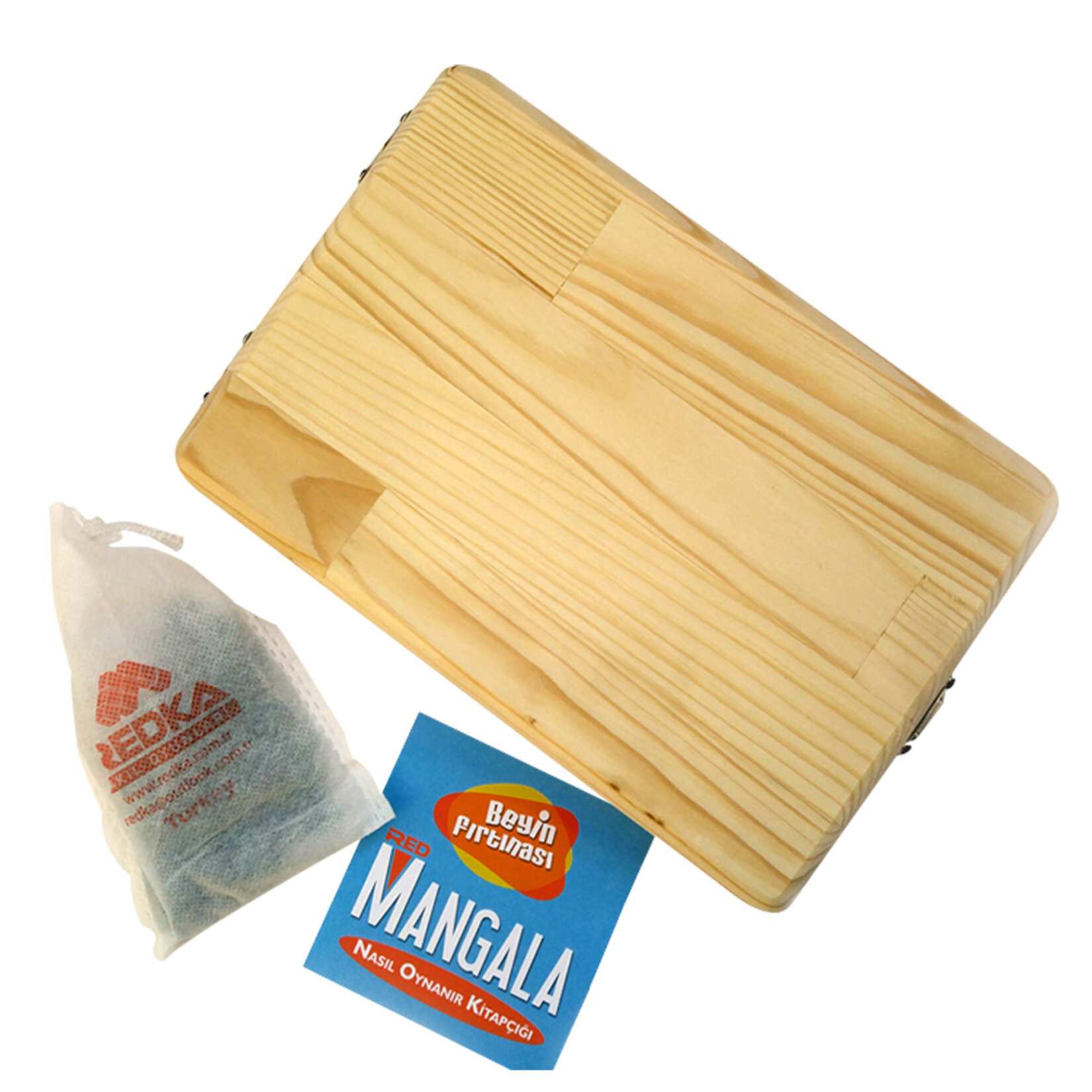 Redka Kapaklı Ahşap Mancala - Görsel 3