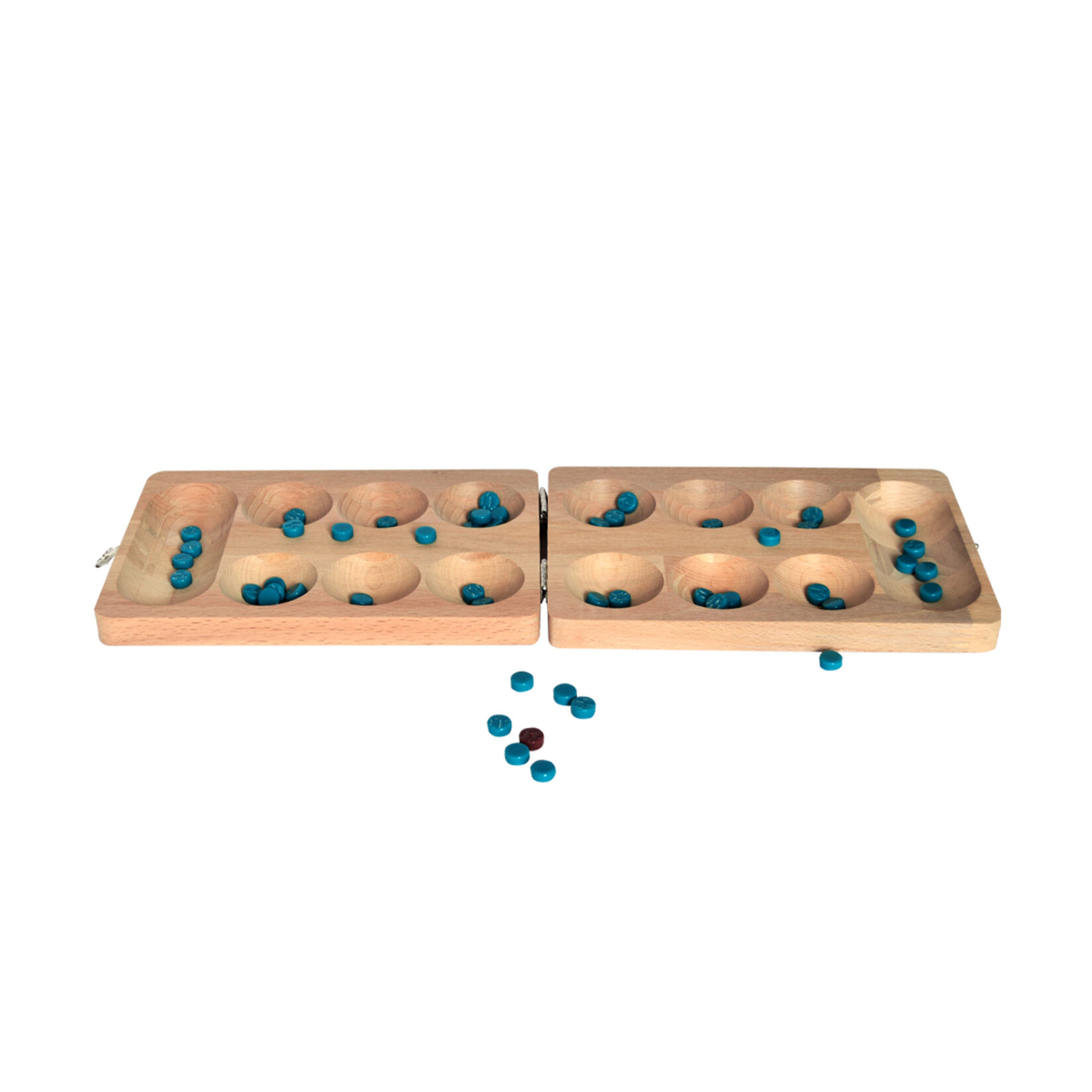 Redka Kapaklı Ahşap Mancala - Görsel 2