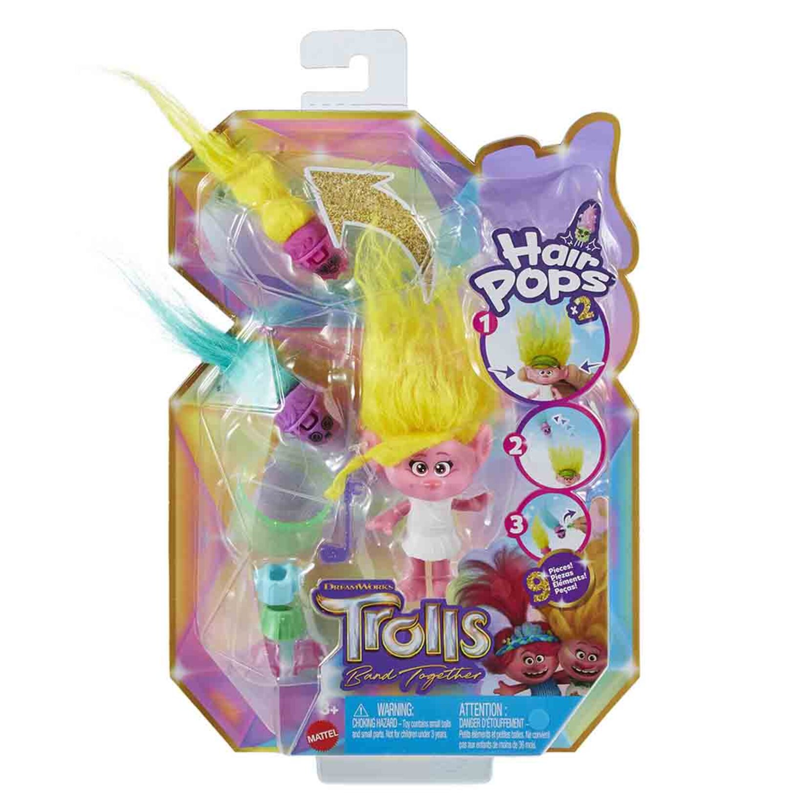 Trolls Eğlenceli Saçlar