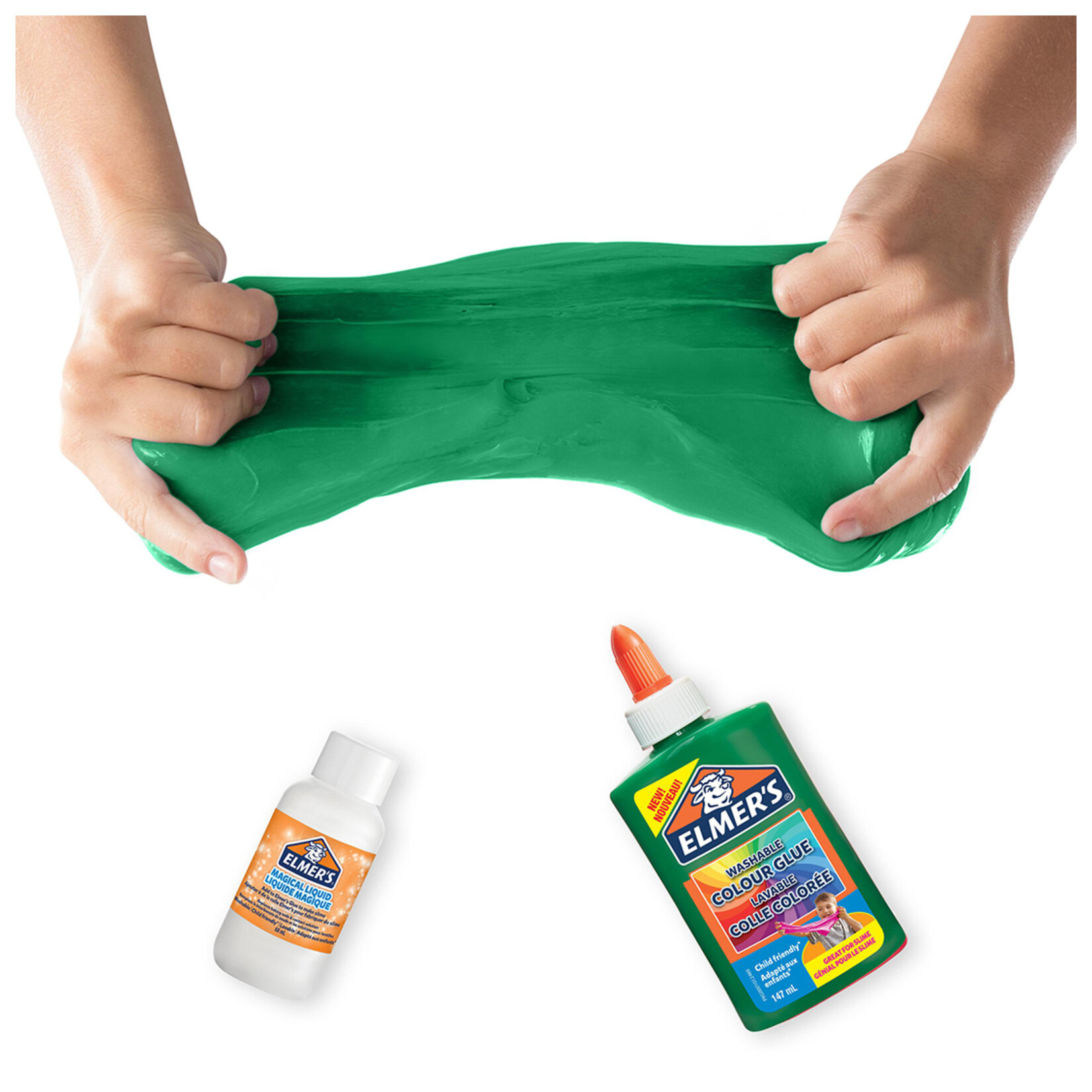 ELMER'S Mat Renkli Yapıştırıcı, Yeşil 147 ml - Görsel 2
