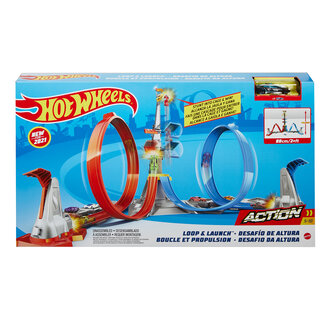 Hot Wheels Dikey Uçuş Heyecan Yarış Seti