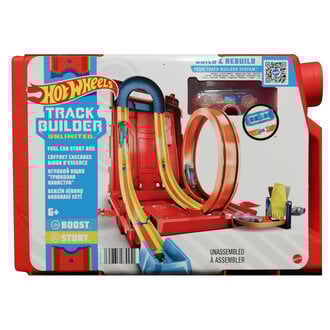 Hot Wheels Track Builder Benzin Bidonu Akroba Seti