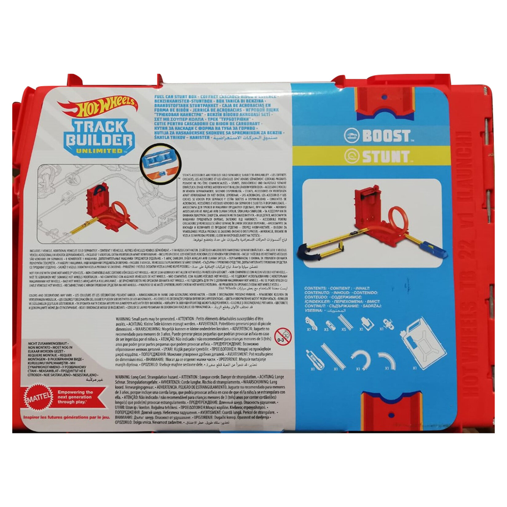 Hot Wheels Track Builder Benzin Bidonu Akroba Seti - Görsel 2