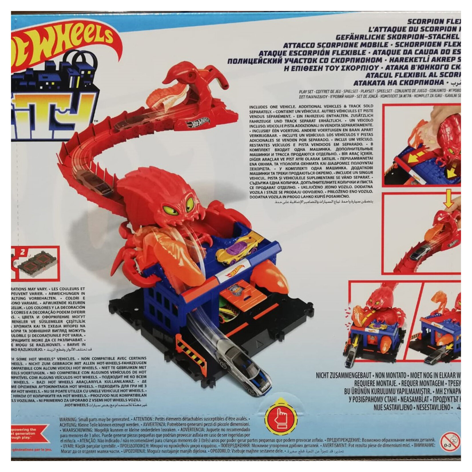 Hot Wheels Düşman Yaratıklar Oyun Seti - Görsel 2