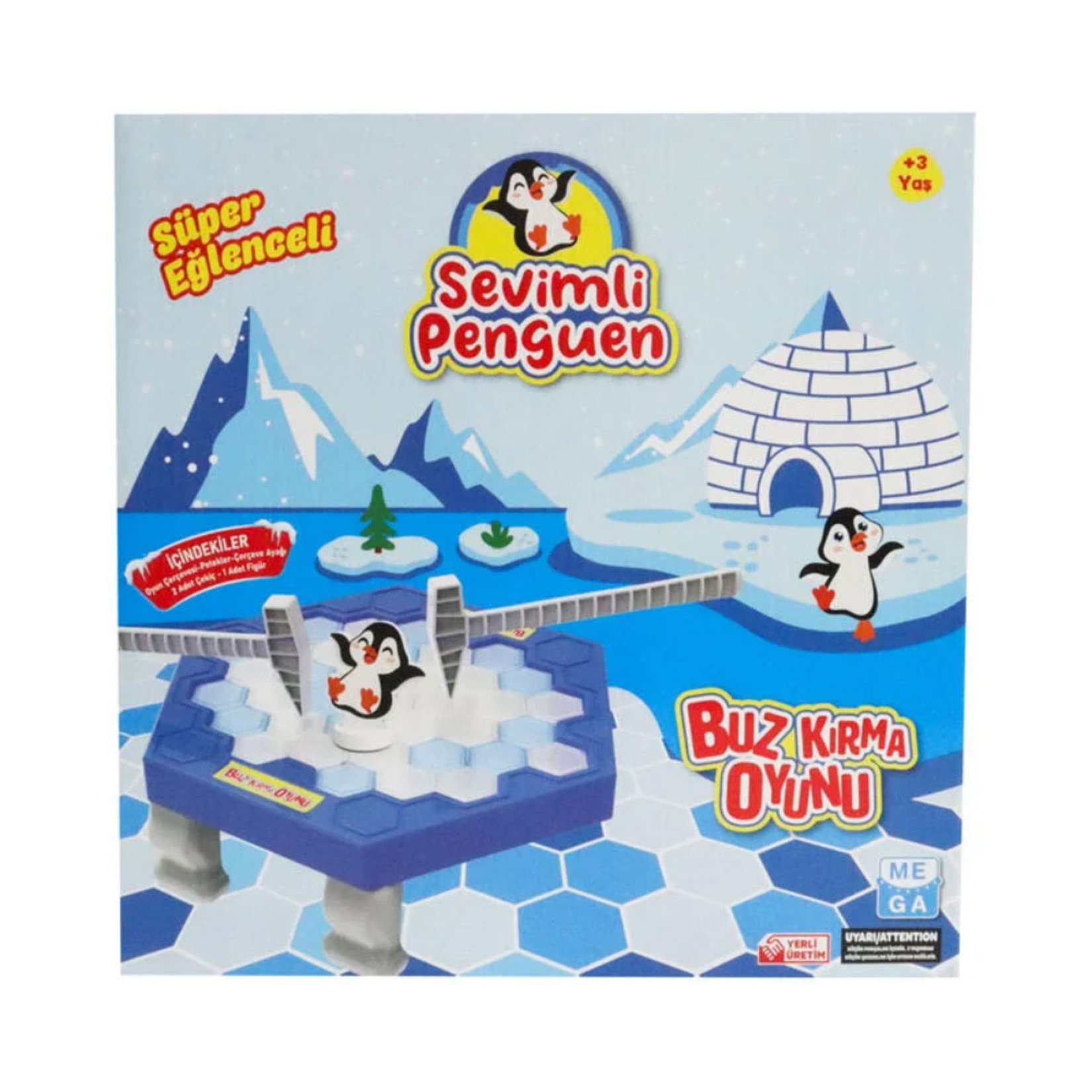 Mega Sevimli Penguen Buz Kırma