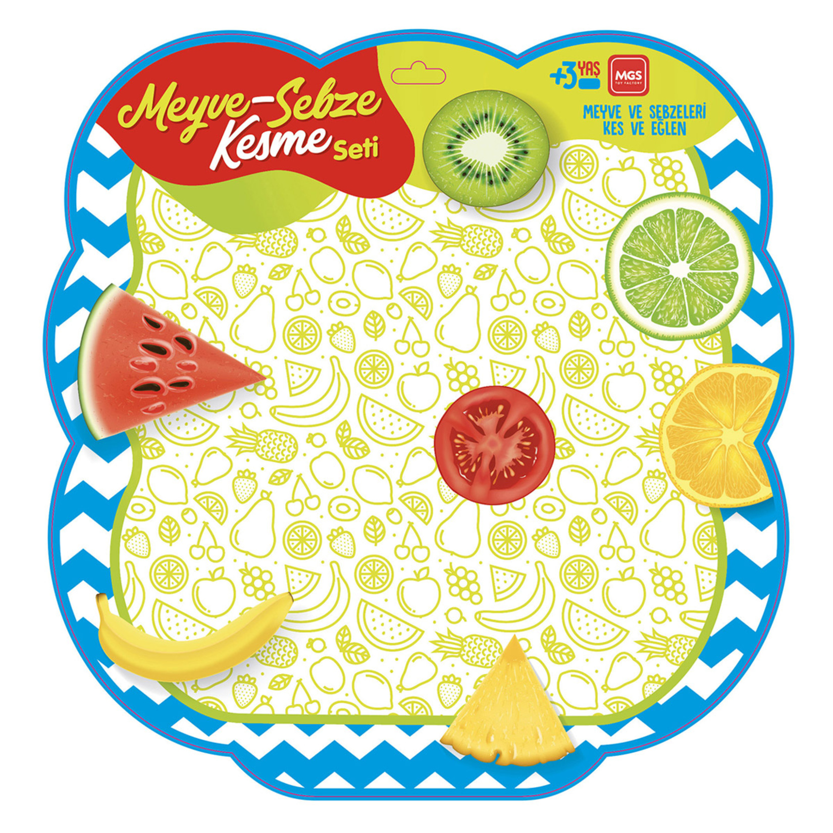 Mgs Toy Factory Meyve Sebze Kesme Kartela - Görsel 2