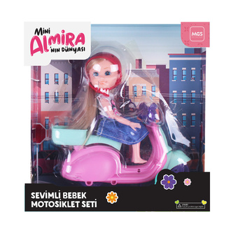 Mgs Toy Factory Almira Motorsikletli Set