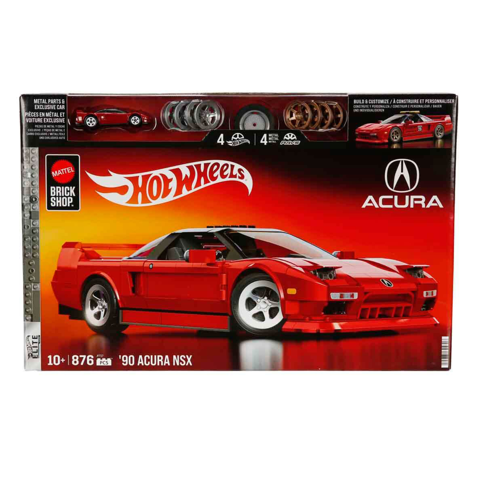 Hot Wheels Elite Serisi-90 Acura NSX - Görsel 1