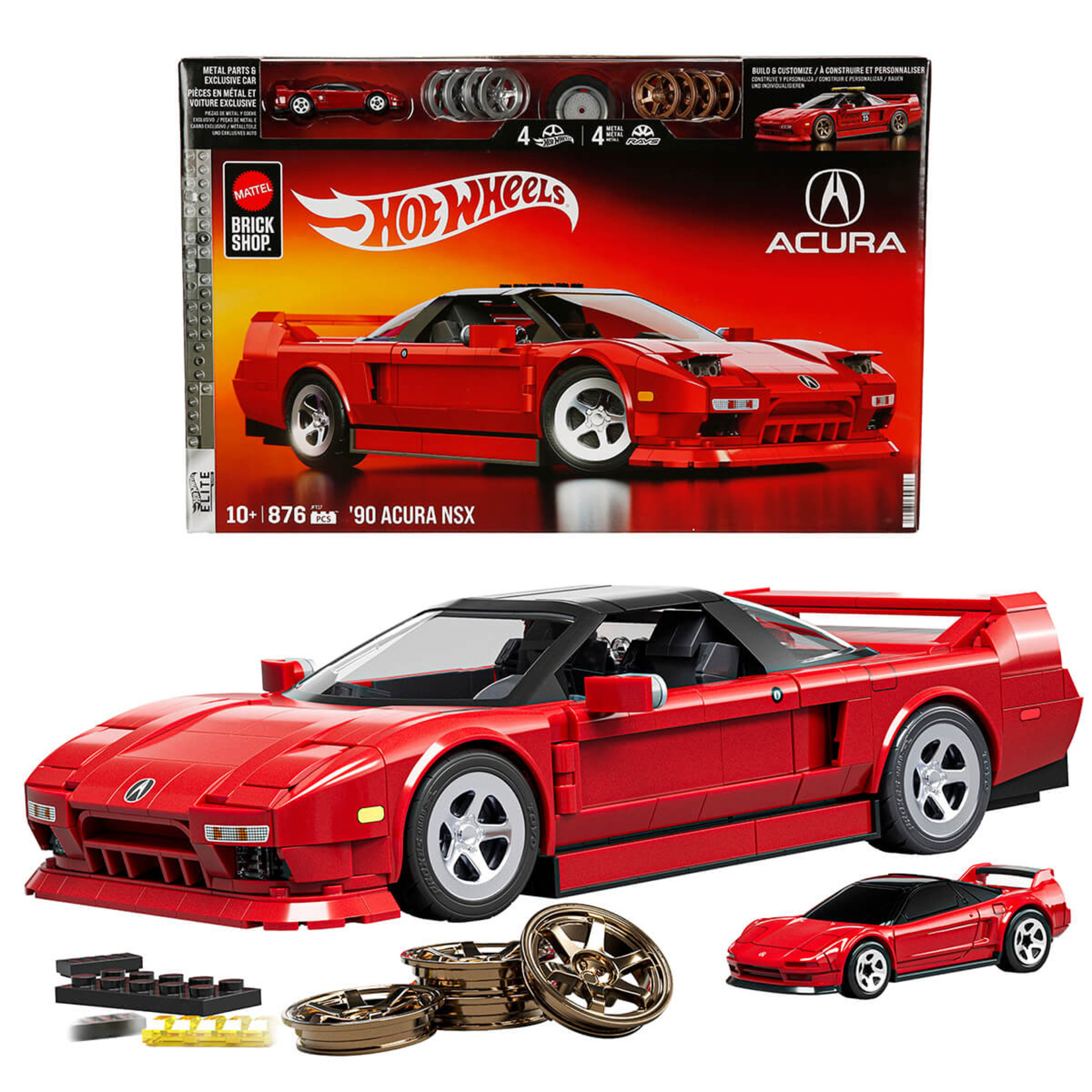 Hot Wheels Elite Serisi-90 Acura NSX - Görsel 2