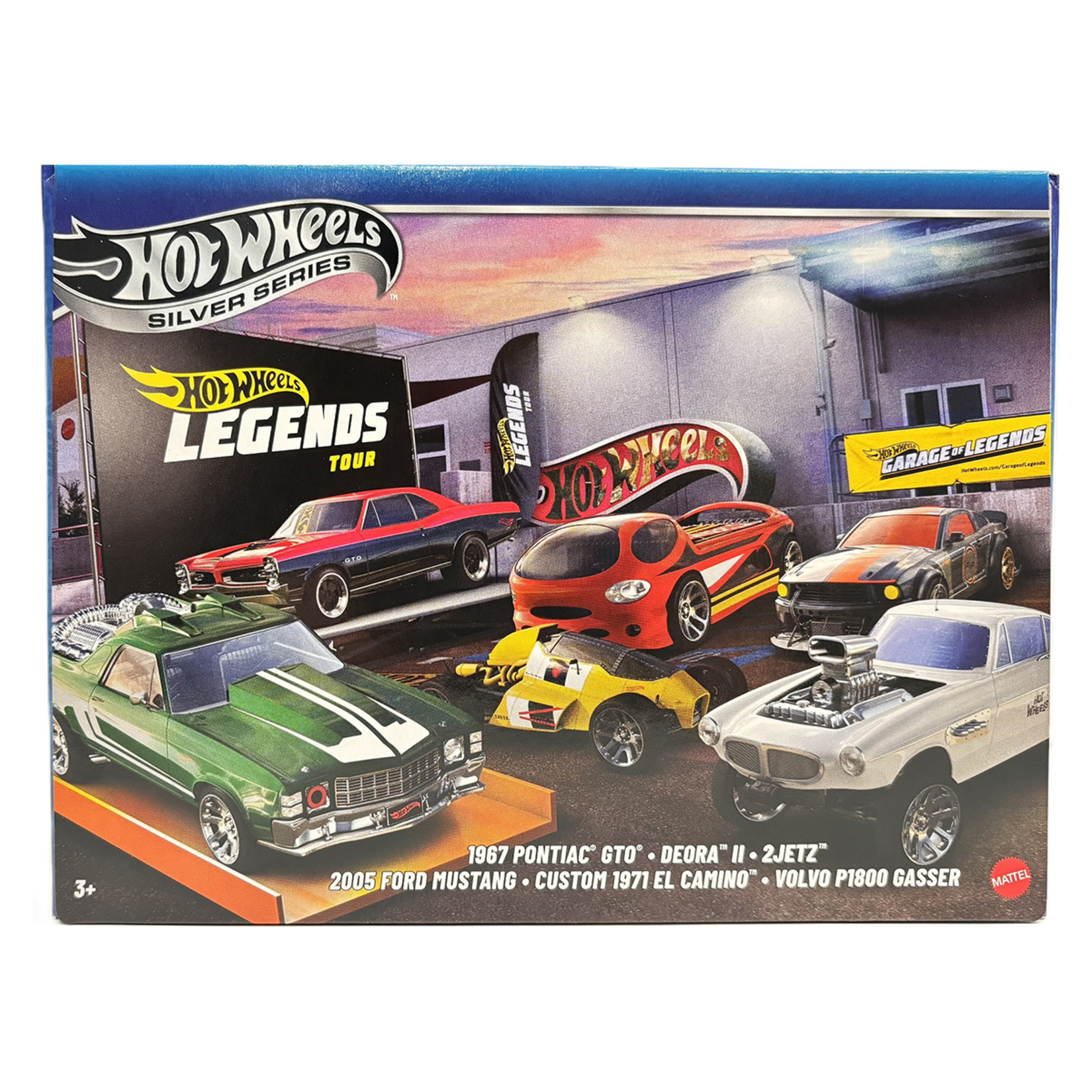 Hot Wheels Efsane Temalı Çoklu Arabalar - Görsel 1