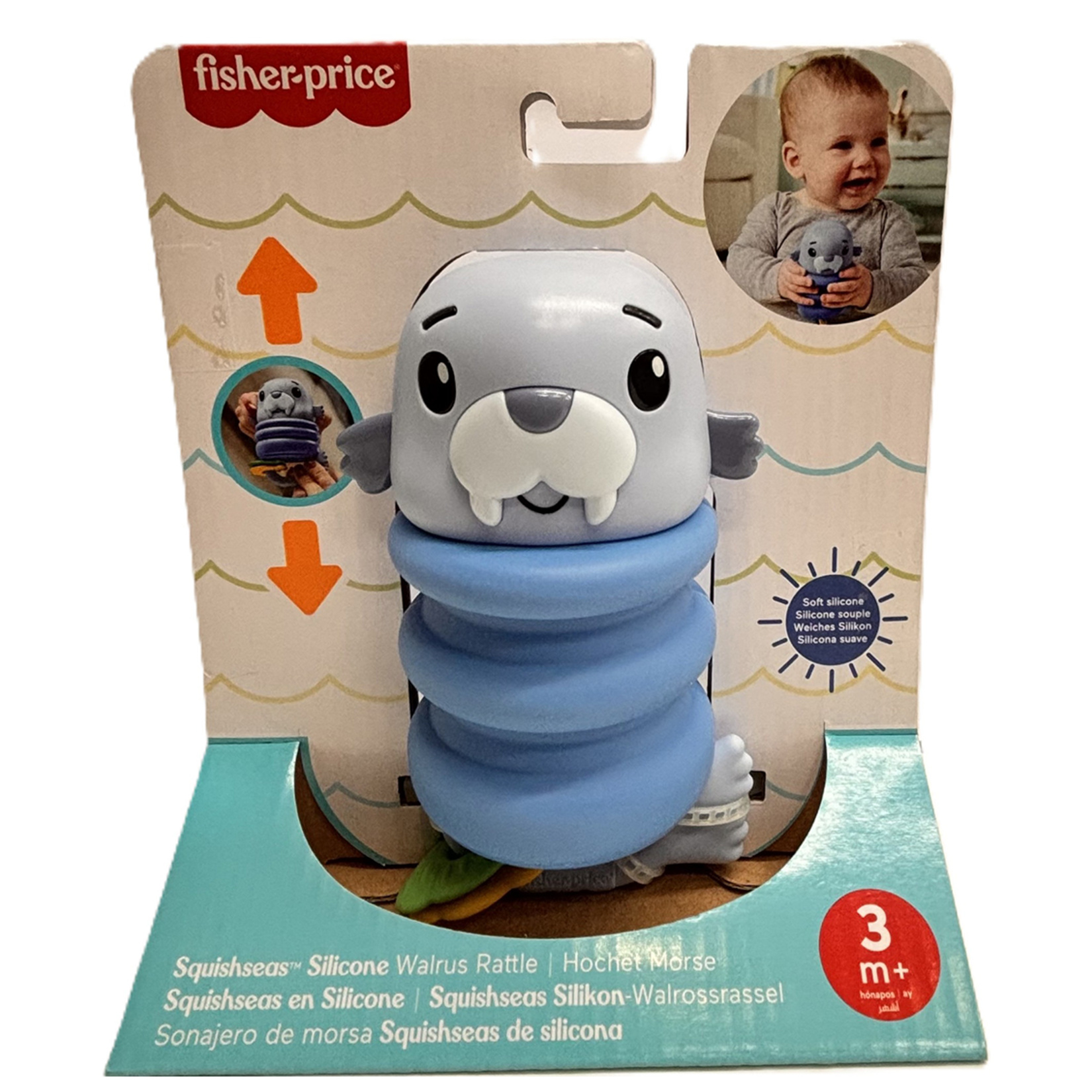 Fisher-Price 2si1 Arada Deniz Dostları Çıngırak