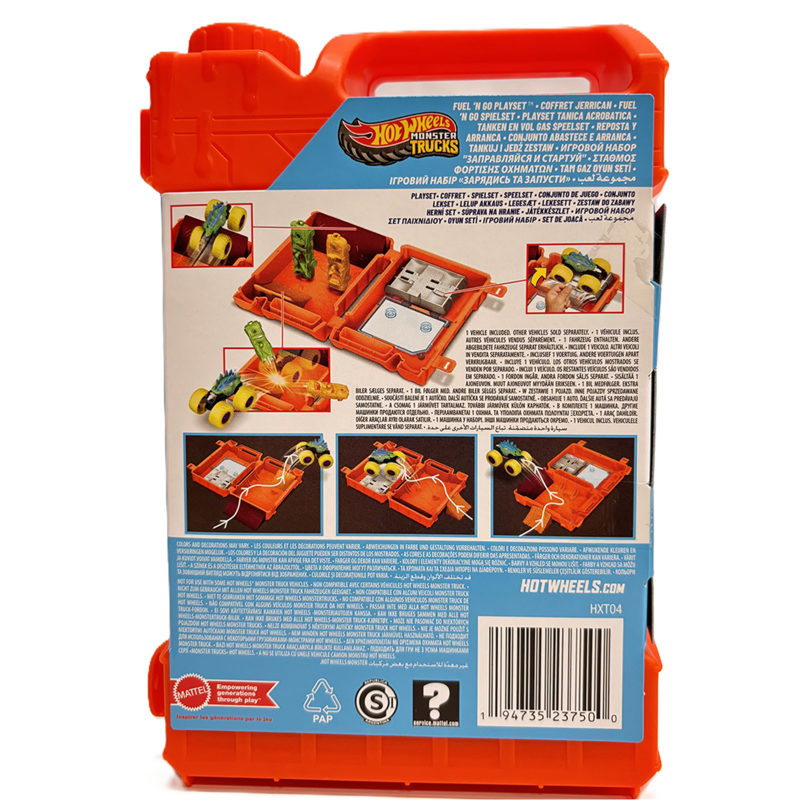 Hot Wheels Monster Trucks Taşınabilir Oyun Seti - Görsel 2