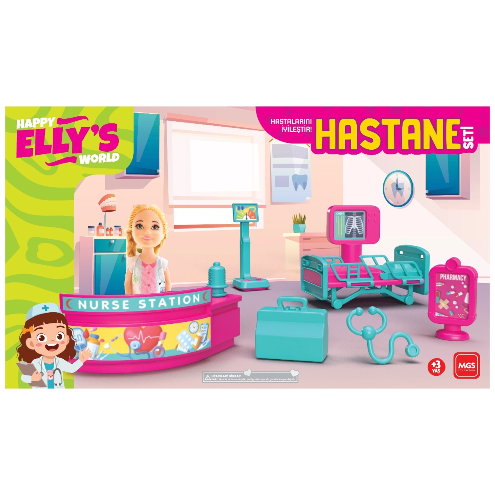 Mgs Toy Factory Hastane Seti - Görsel 2