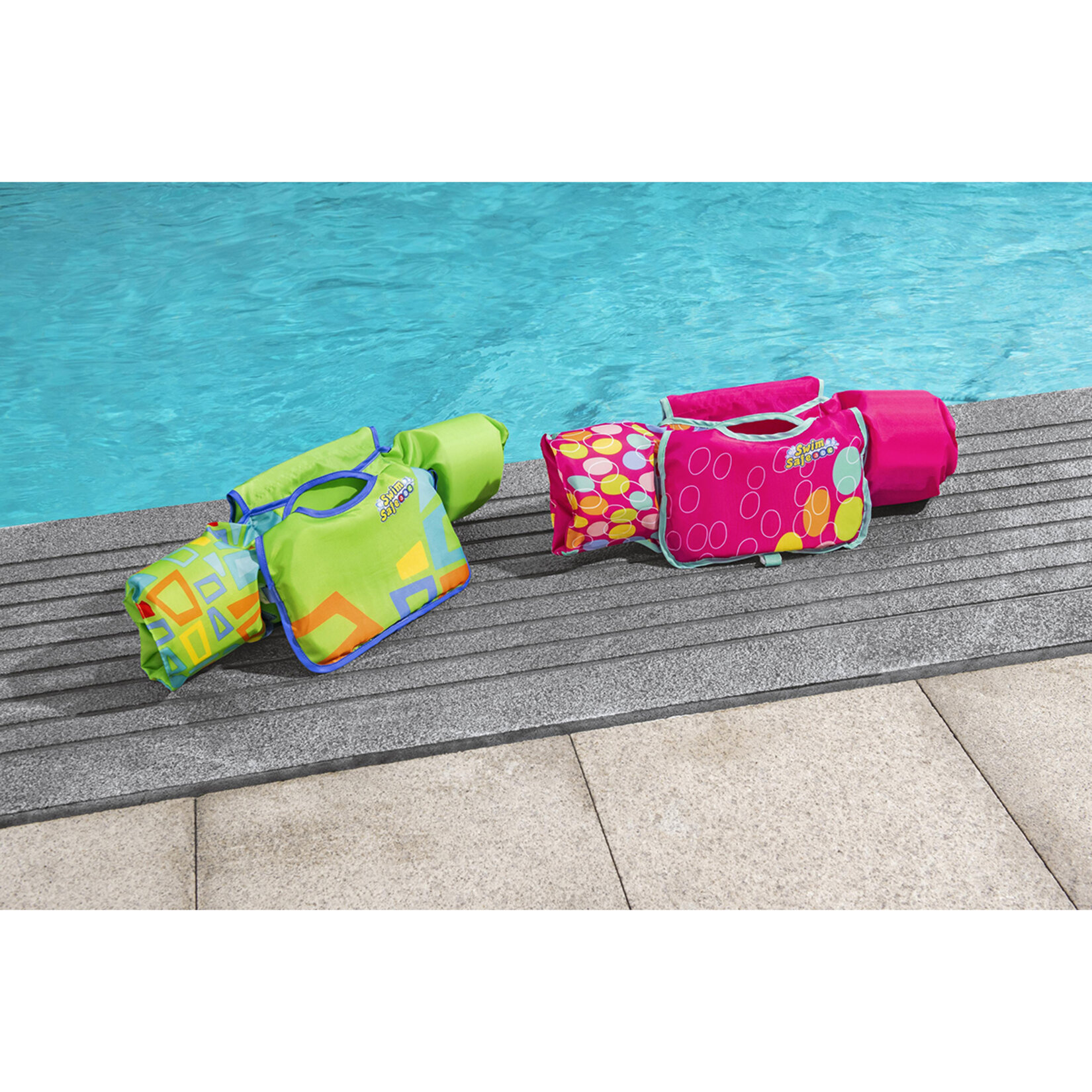 Bestway Aquastar Kumaş Kolluklu Can Yeleği(32174) - Görsel 5