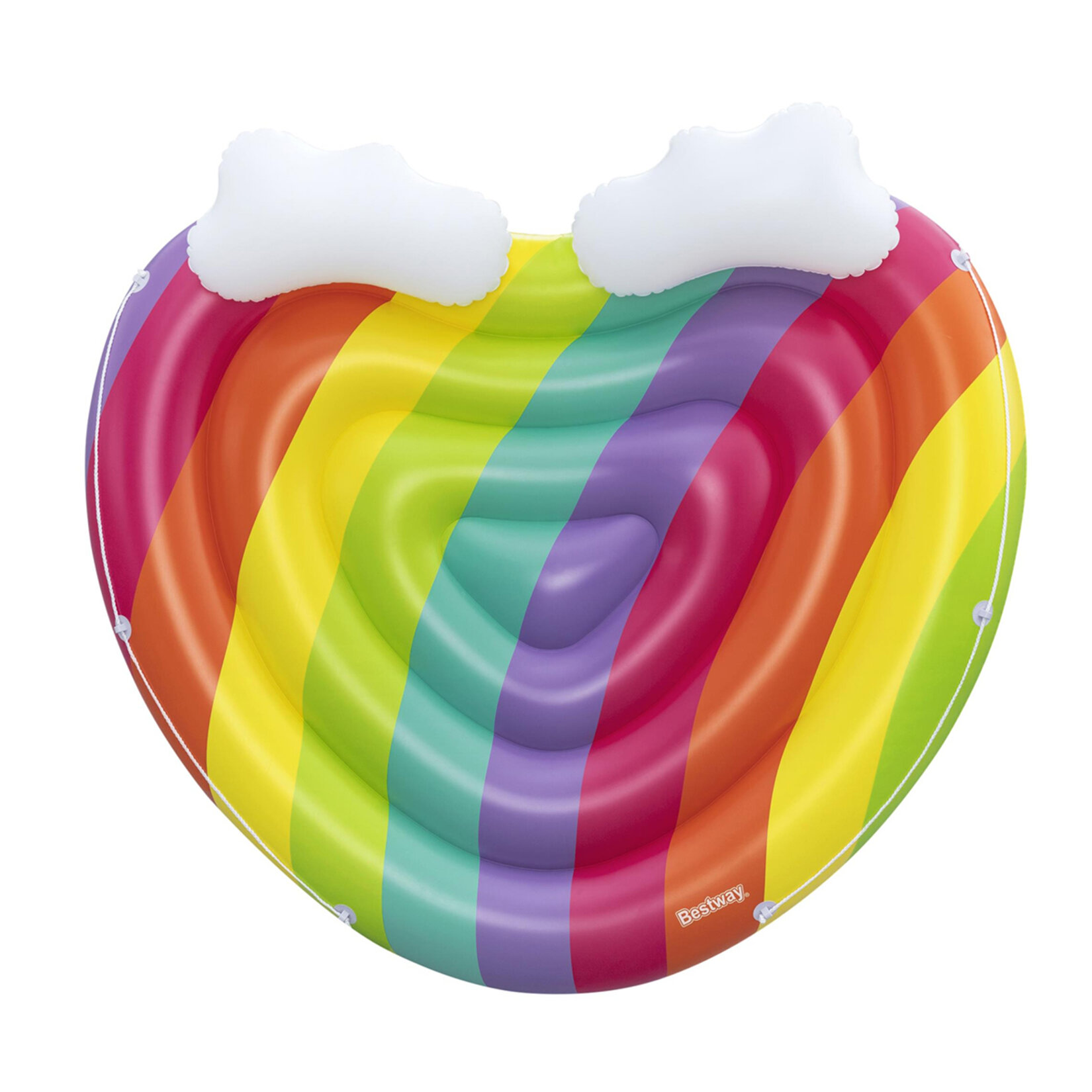 Bestway Gökkuşağı Şişme Ada Yatak 175x16cm (43722) - Görsel 3