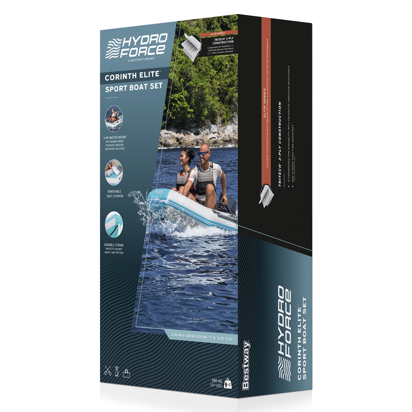 Bestway Elite Sport Bot Set 230 x 130 Cm (65177) - Görsel 2