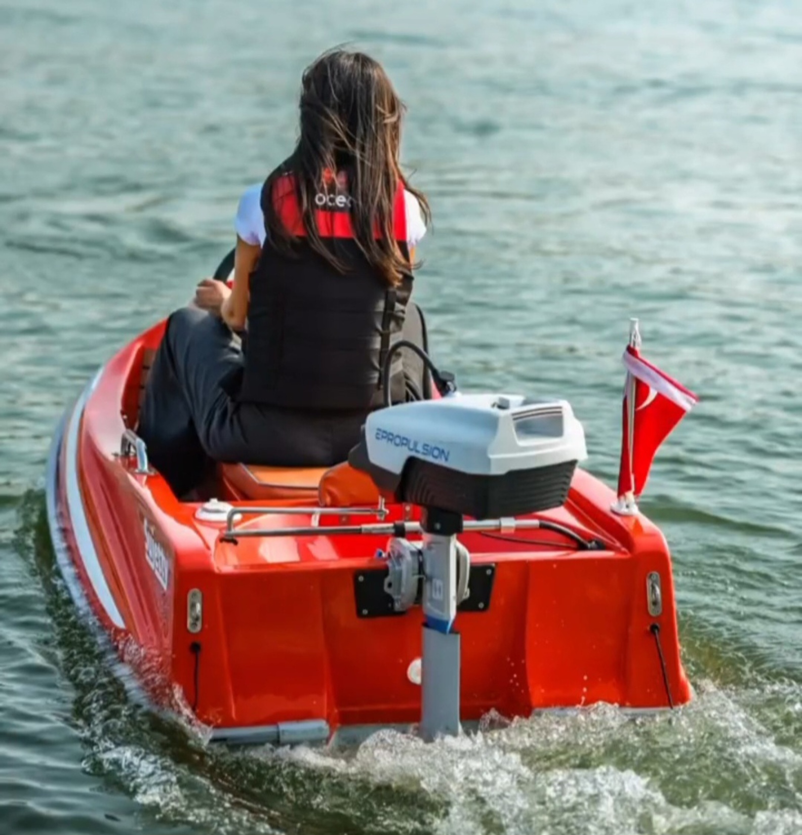 Seajoy Water Go Kart Kırmızı Aksesuarlı - Görsel 3