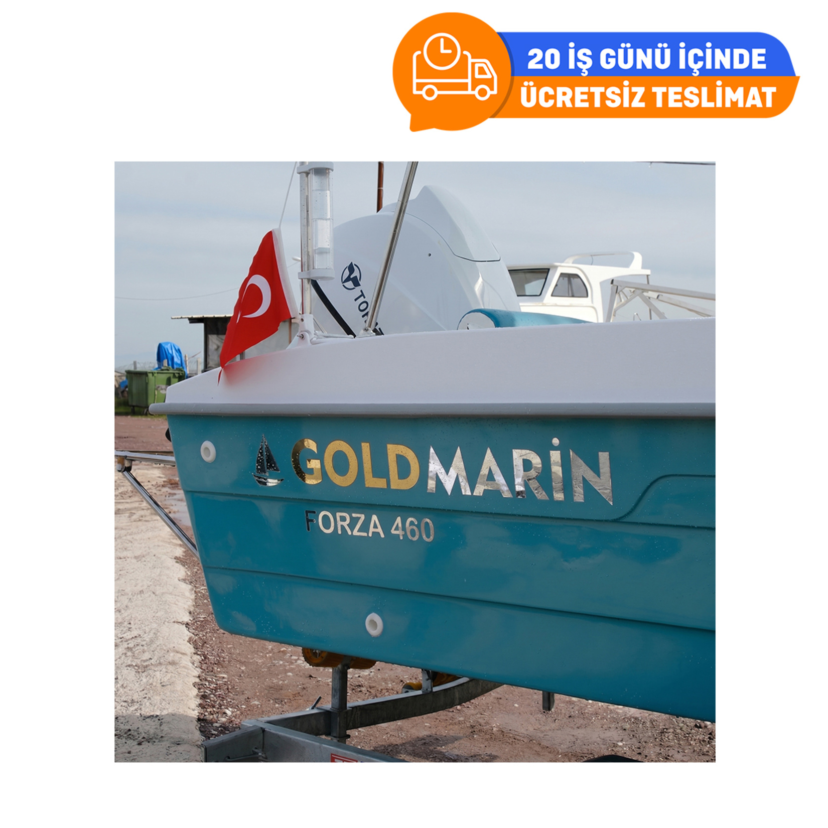 Gold Marin Forza Tekne 4.60M Full Donanım - Görsel 8