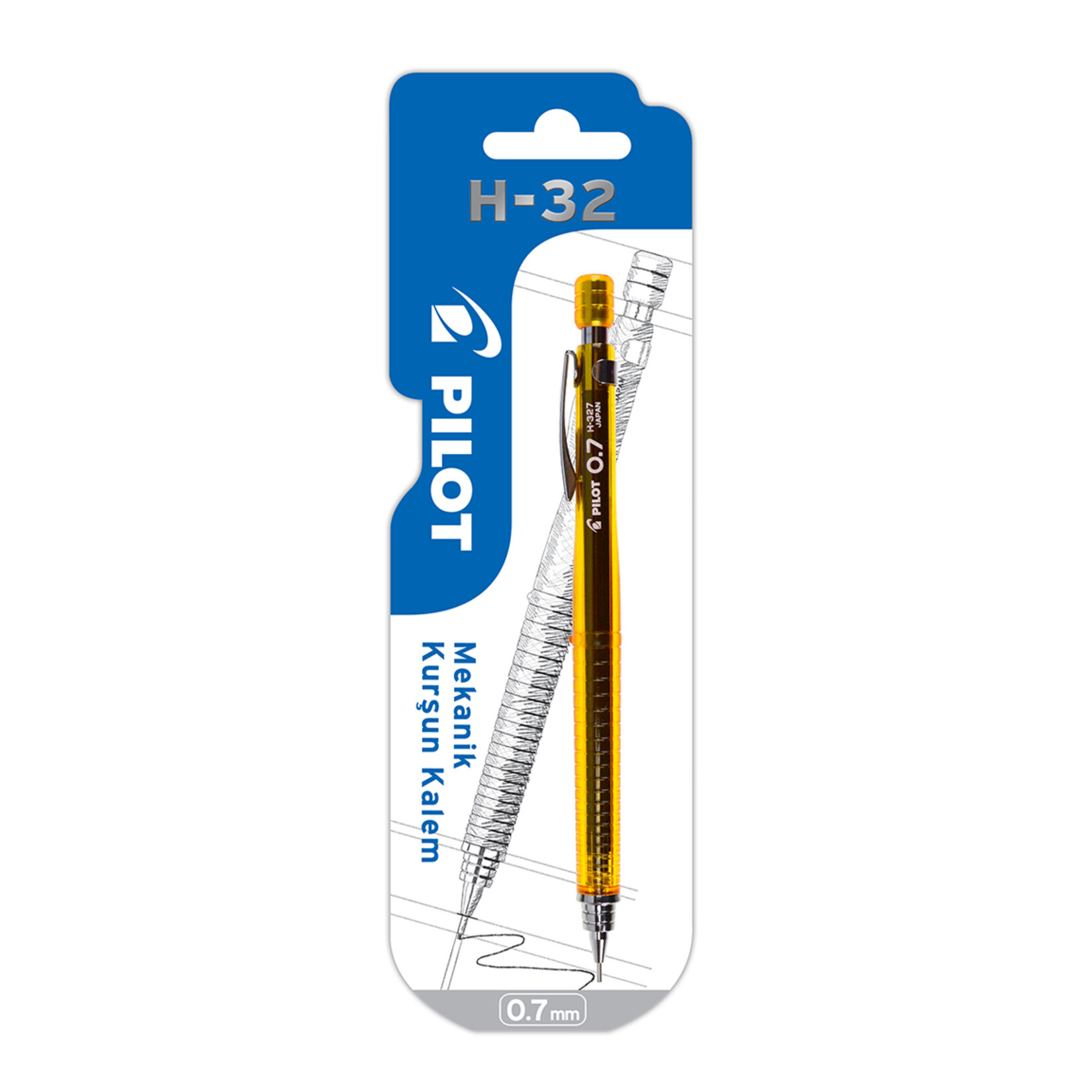Pilot H32 0,7 Mm Blister Mekanik Kurşun Kalem