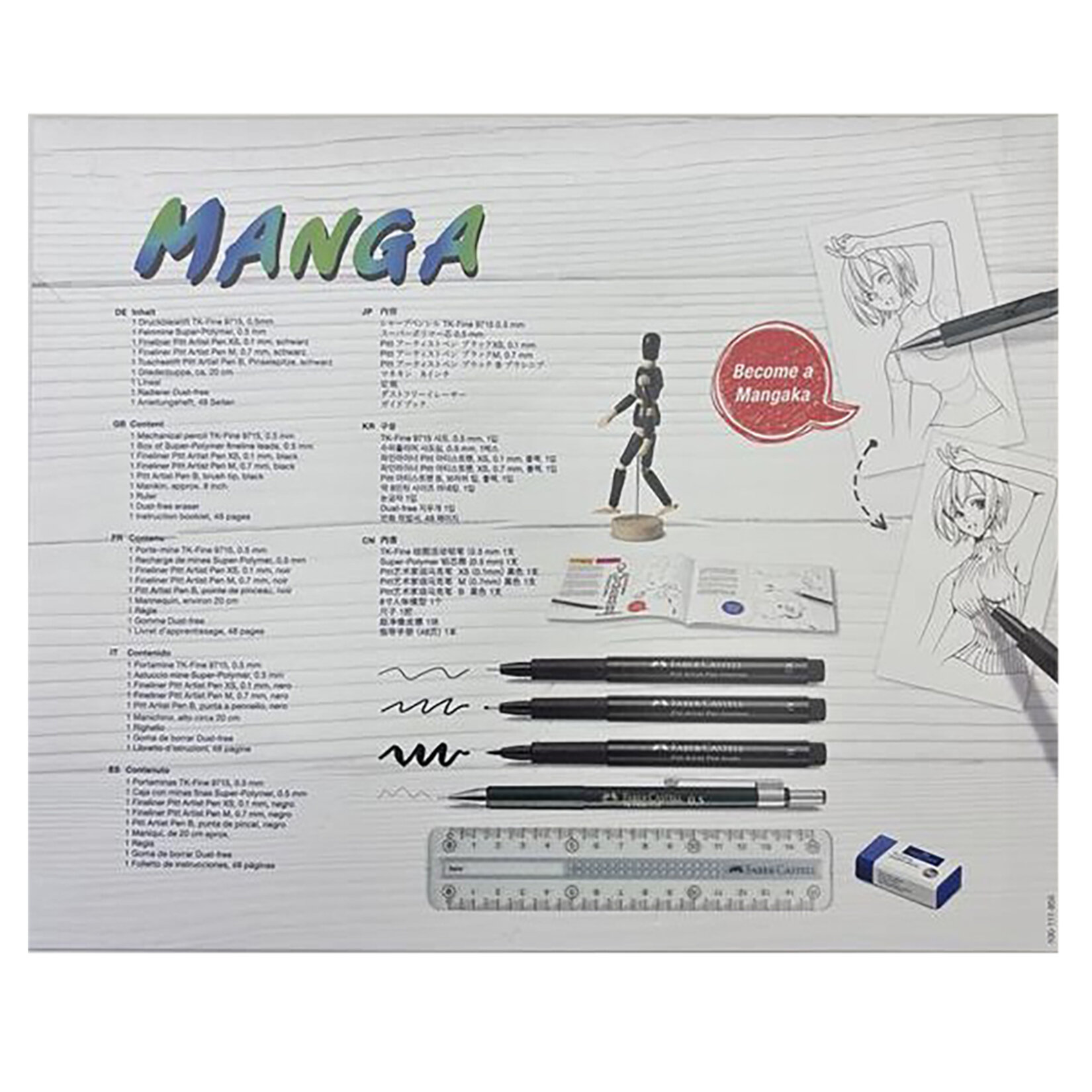 Faber Castell Manga Starter Set - Görsel 5