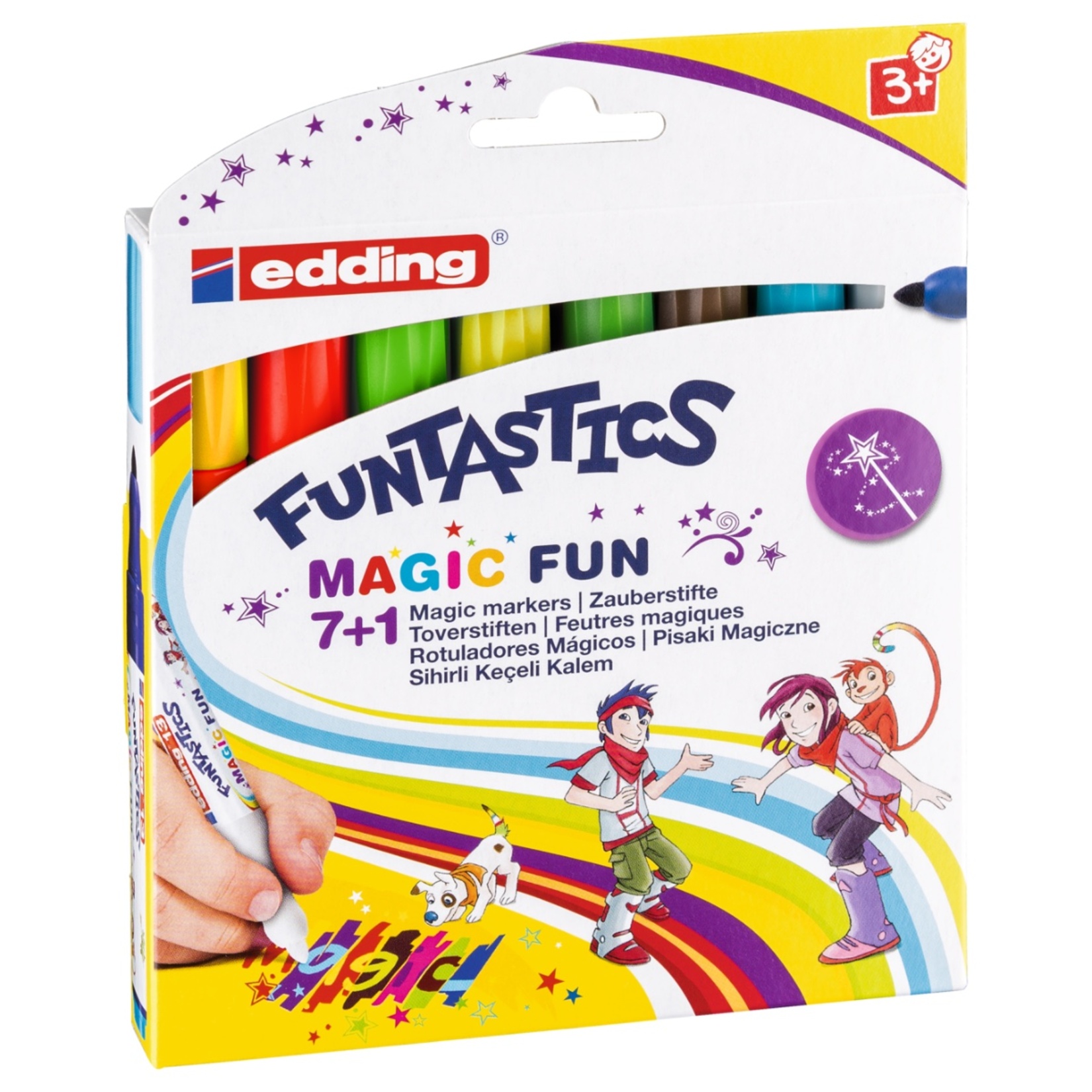 Edding 13 Funtastics Sihirli Keçeli Kalem 8'li
