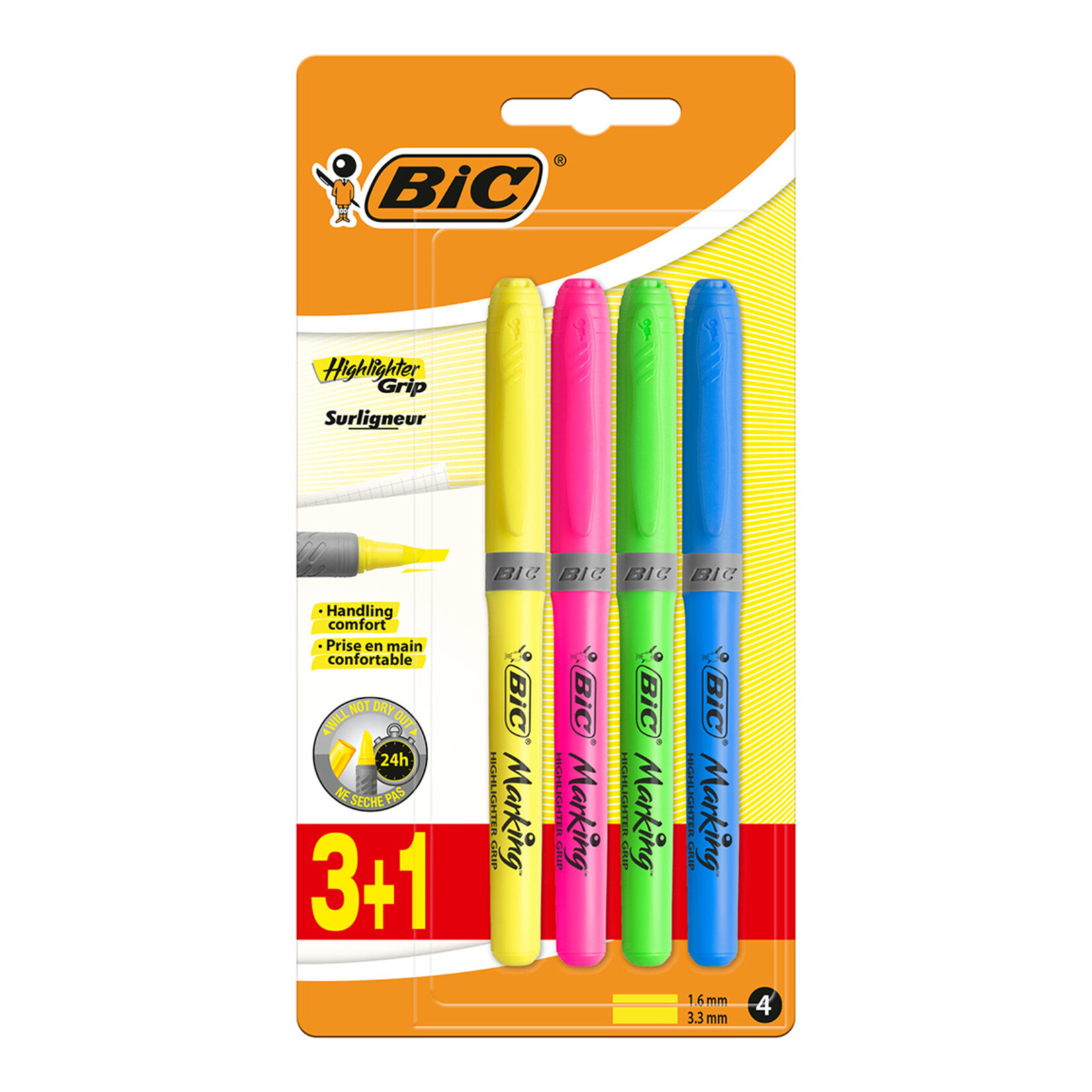 BİC YEŞİL FOSFORLU KALEM BRİTE LİNER XL