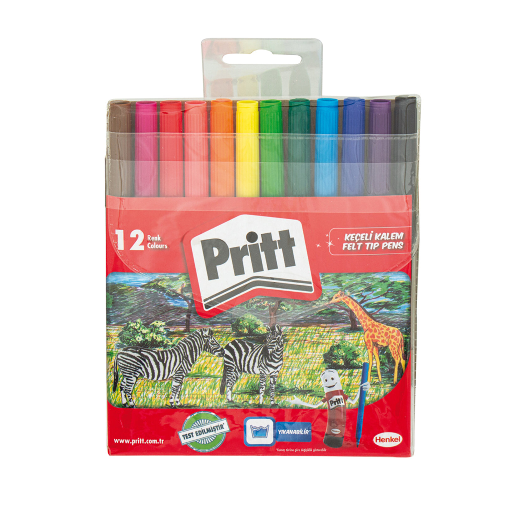 Pritt Keçeli Kalem 12'li - Görsel 1