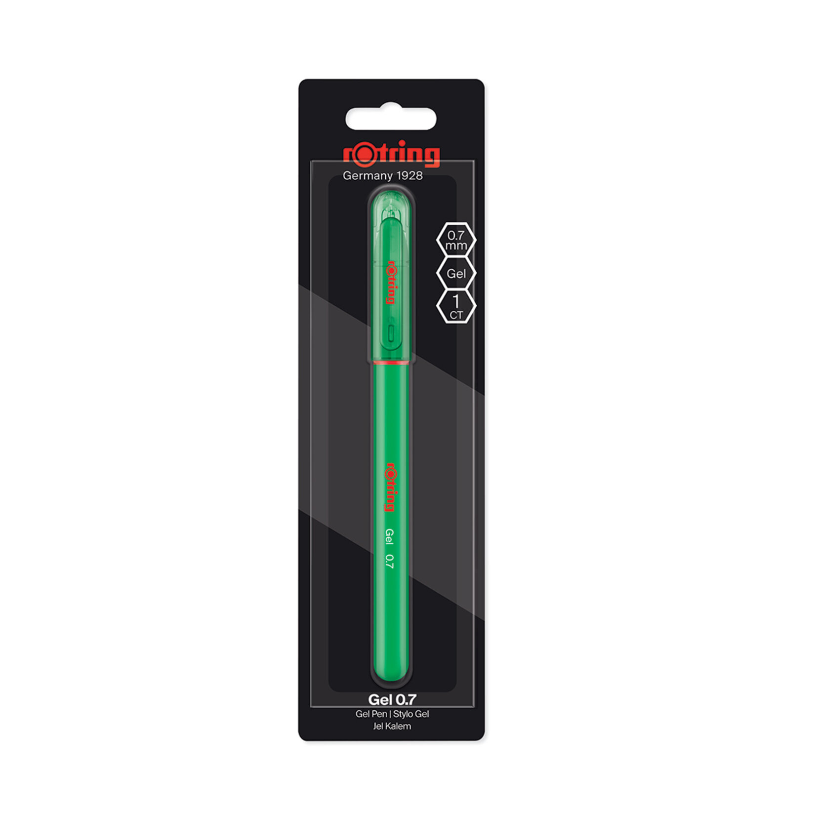 Rotring Jel Tükenmez Kalem, 0.7 uç, Karışık renkli kalem - Görsel 1